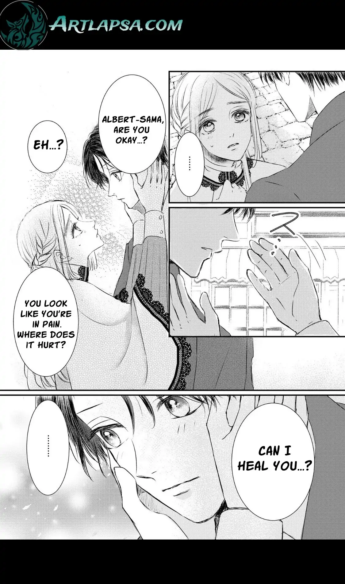 ‏hiding your eyes is such a shame you are incredibly beautiful Chapter 3 page 23 - 