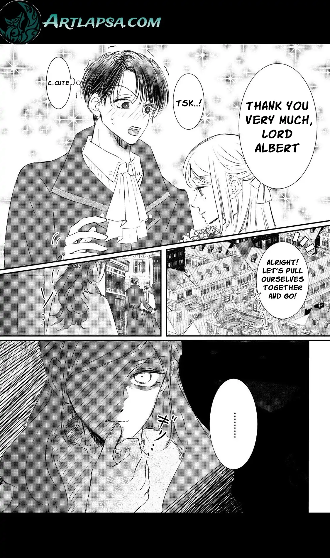 ‏hiding your eyes is such a shame you are incredibly beautiful Chapter 3 page 27 - 