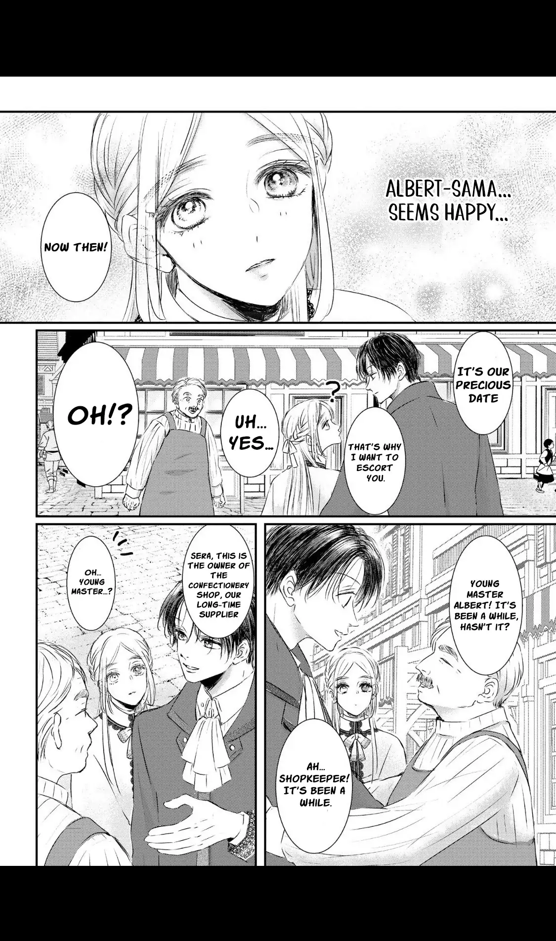 ‏hiding your eyes is such a shame you are incredibly beautiful Chapter 3 page 7 - 