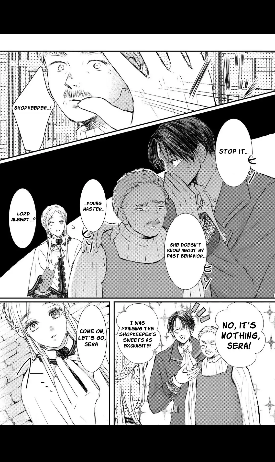 ‏hiding your eyes is such a shame you are incredibly beautiful Chapter 3 page 9 - 