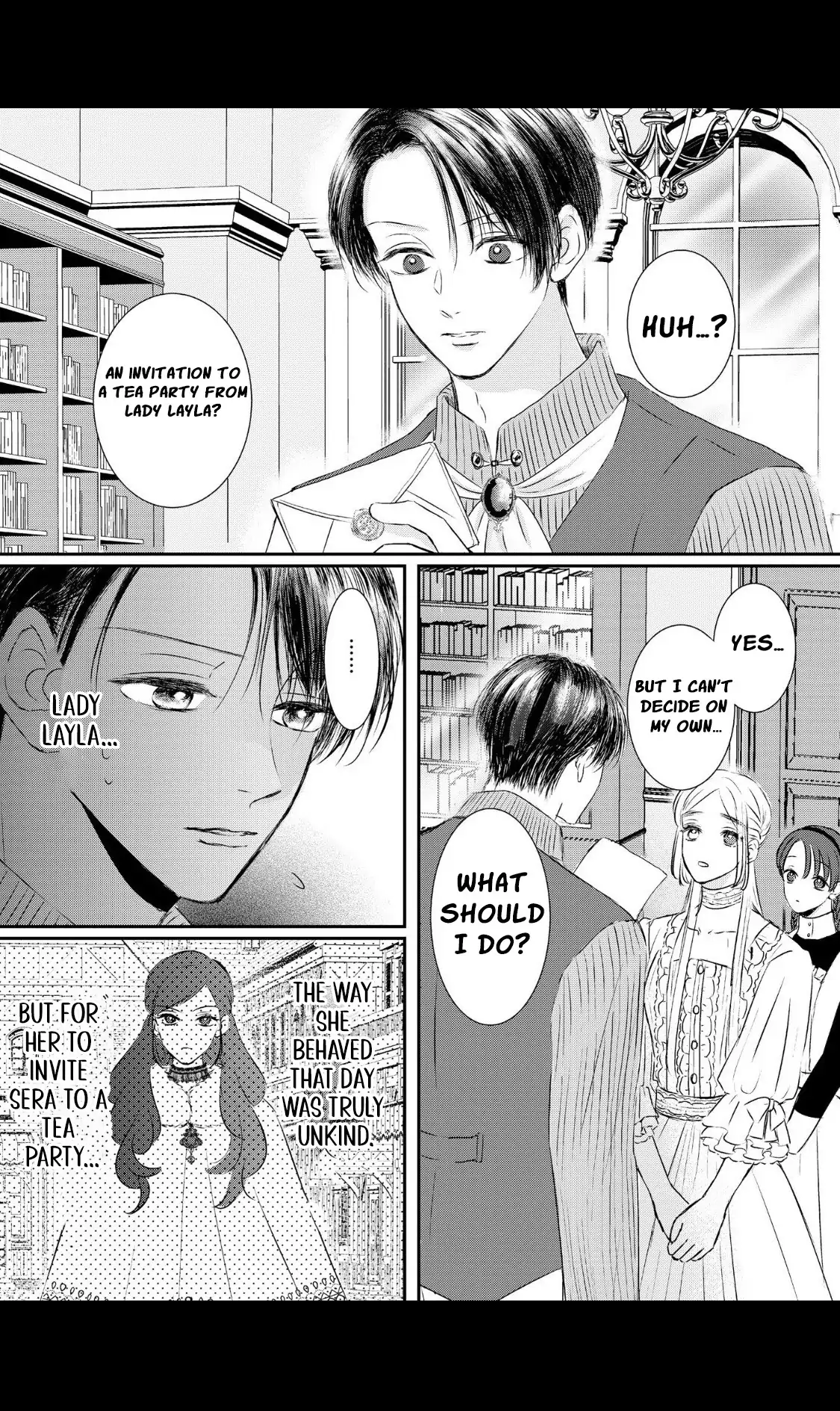 ‏hiding your eyes is such a shame you are incredibly beautiful Chapter 4 page 14 - 