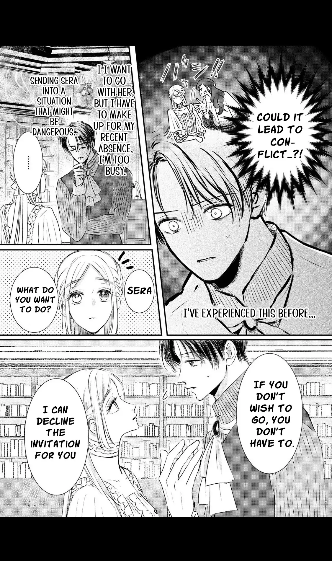 ‏hiding your eyes is such a shame you are incredibly beautiful Chapter 4 page 15 - 