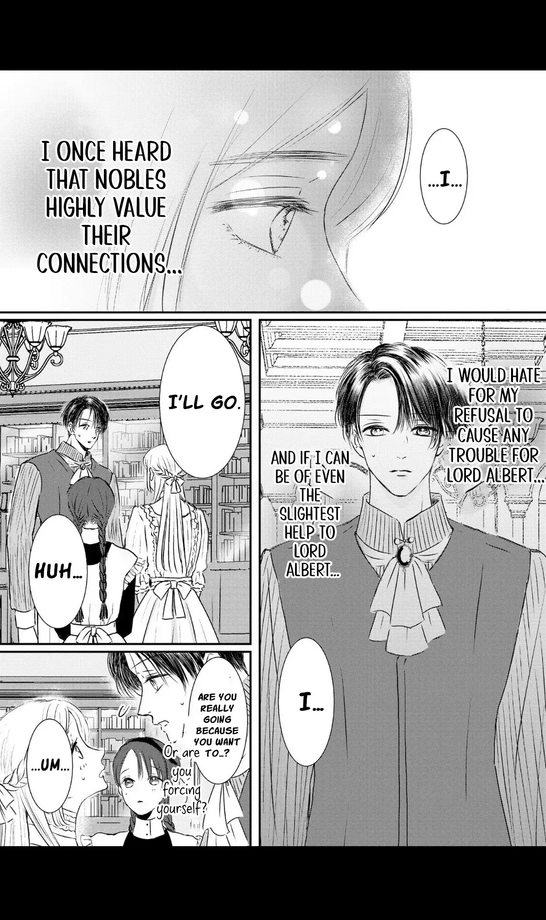 ‏hiding your eyes is such a shame you are incredibly beautiful Chapter 4 page 16 - 