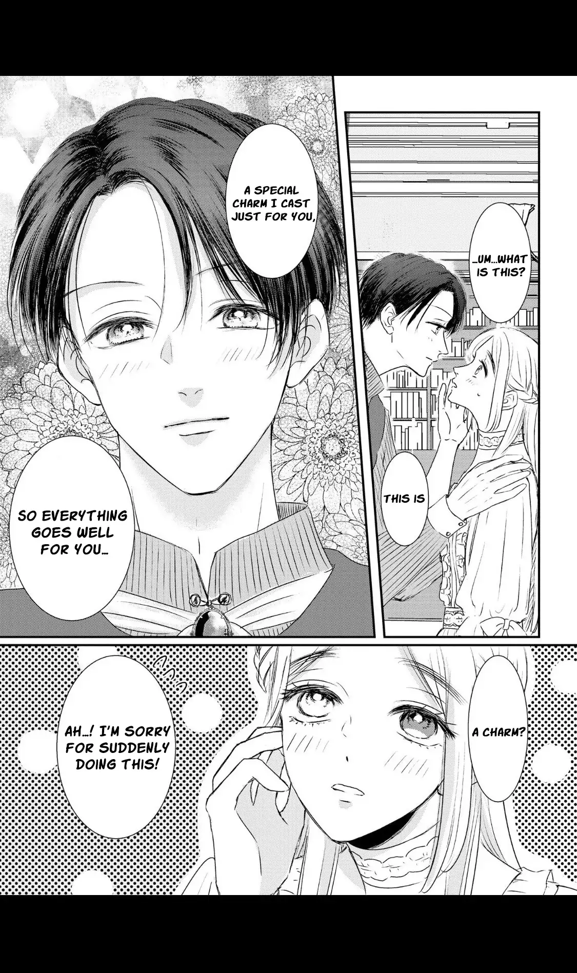 ‏hiding your eyes is such a shame you are incredibly beautiful Chapter 4 page 20 - 