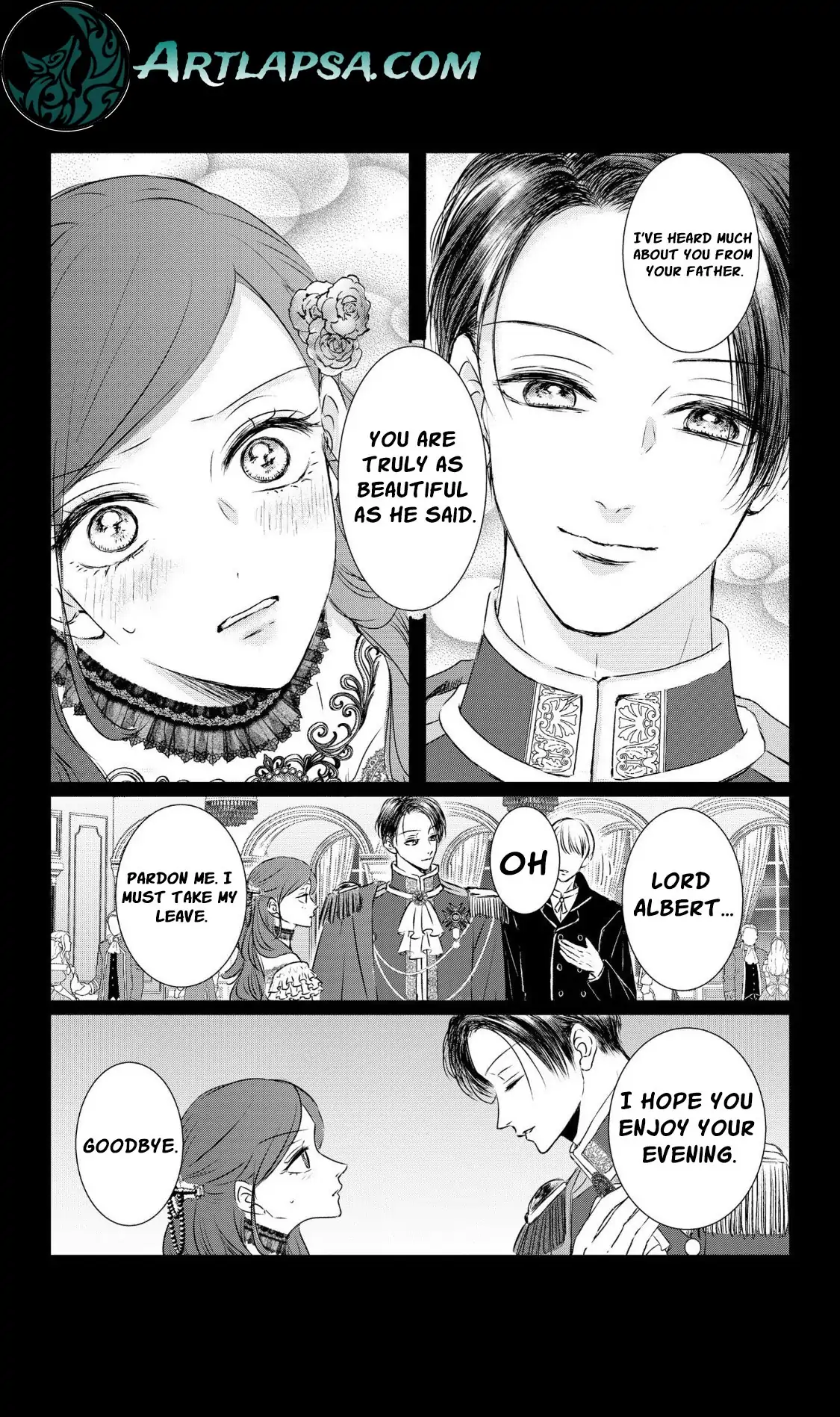 ‏hiding your eyes is such a shame you are incredibly beautiful Chapter 4 page 8 - 