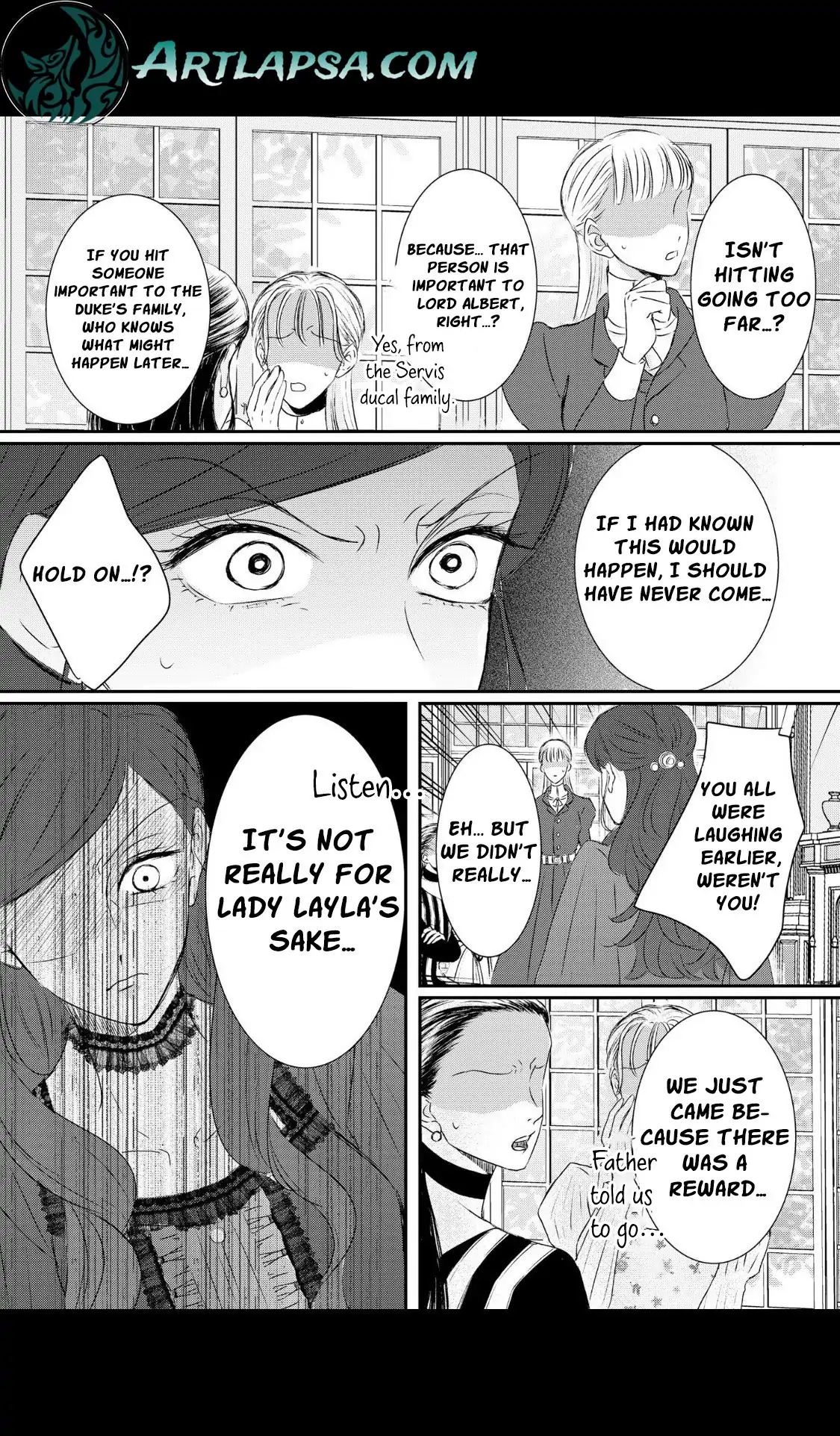 ‏hiding your eyes is such a shame you are incredibly beautiful Chapter 5 page 12 - 