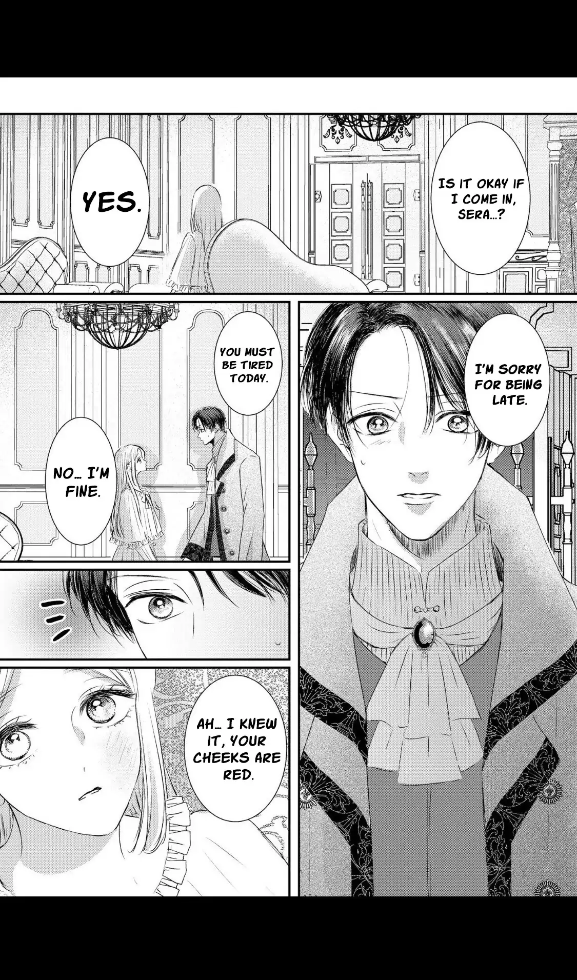 ‏hiding your eyes is such a shame you are incredibly beautiful Chapter 5 page 20 - 