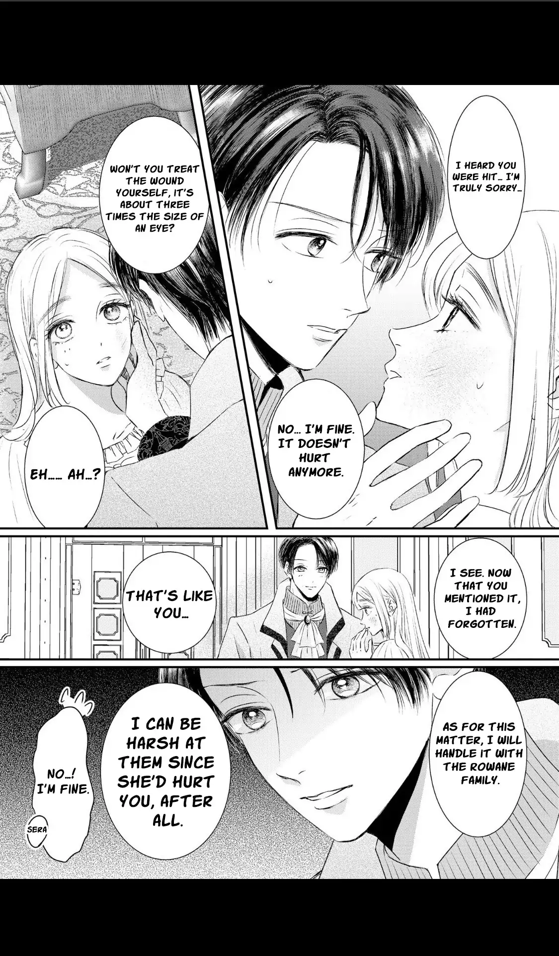 ‏hiding your eyes is such a shame you are incredibly beautiful Chapter 5 page 21 - 
