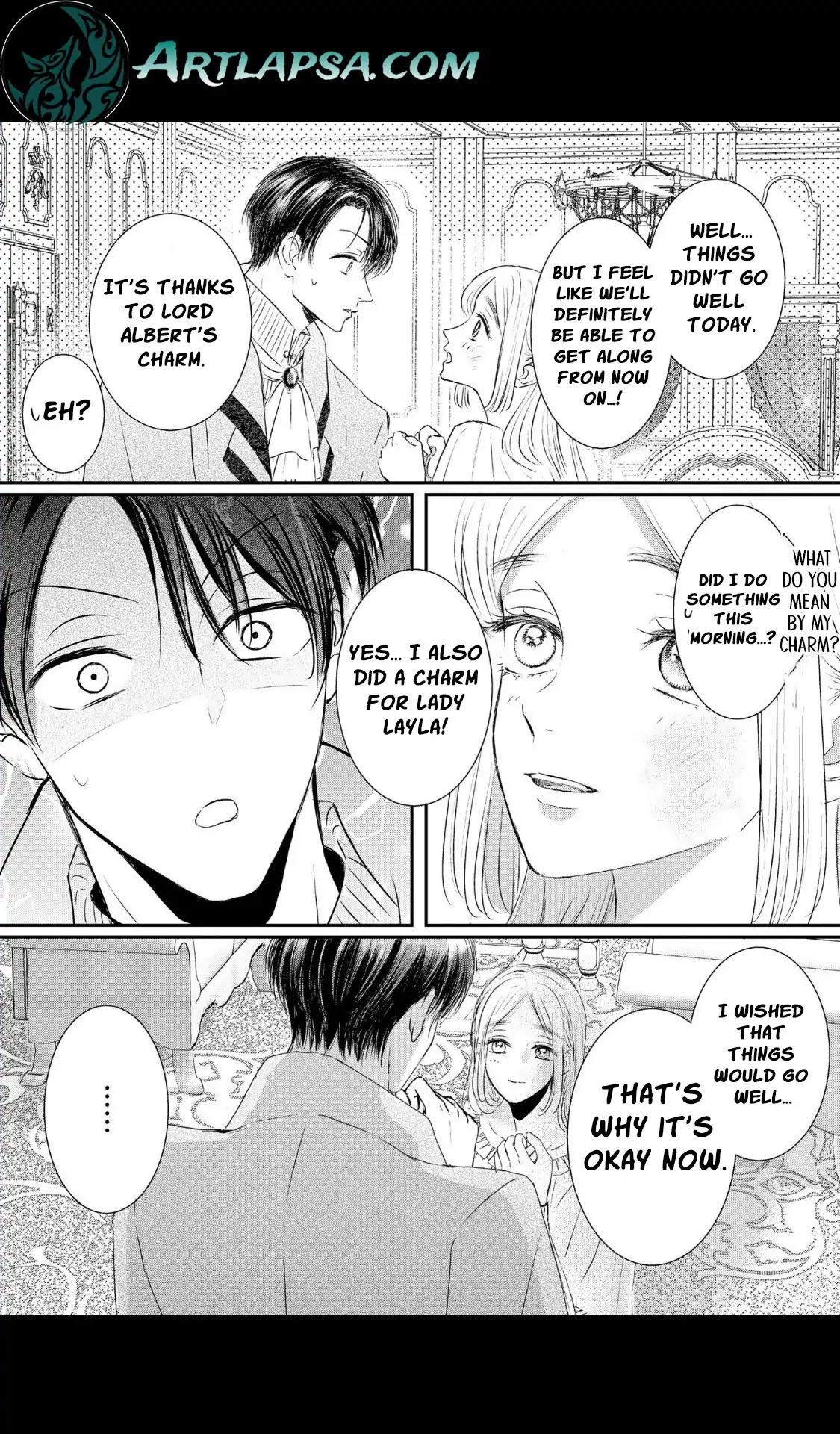 ‏hiding your eyes is such a shame you are incredibly beautiful Chapter 5 page 22 - 