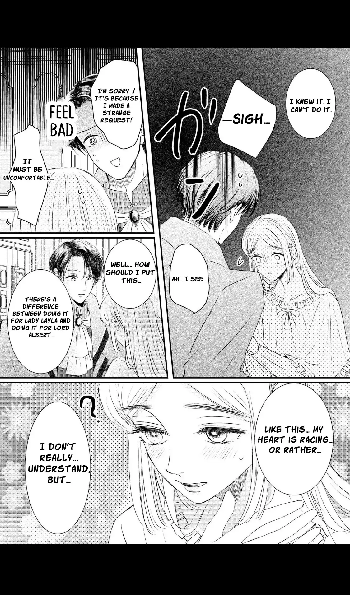 ‏hiding your eyes is such a shame you are incredibly beautiful Chapter 5 page 25 - 