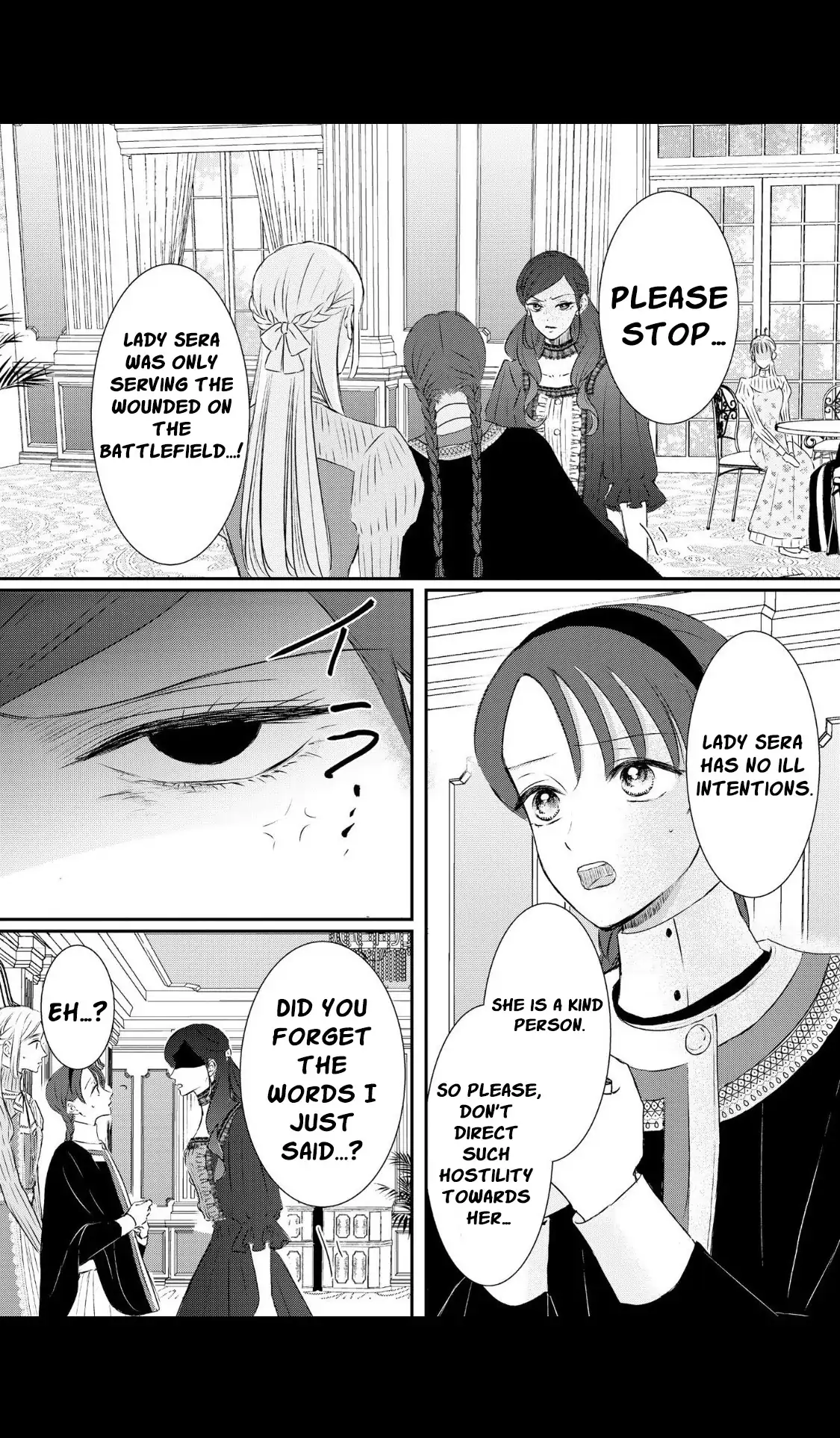 ‏hiding your eyes is such a shame you are incredibly beautiful Chapter 5 page 6 - 