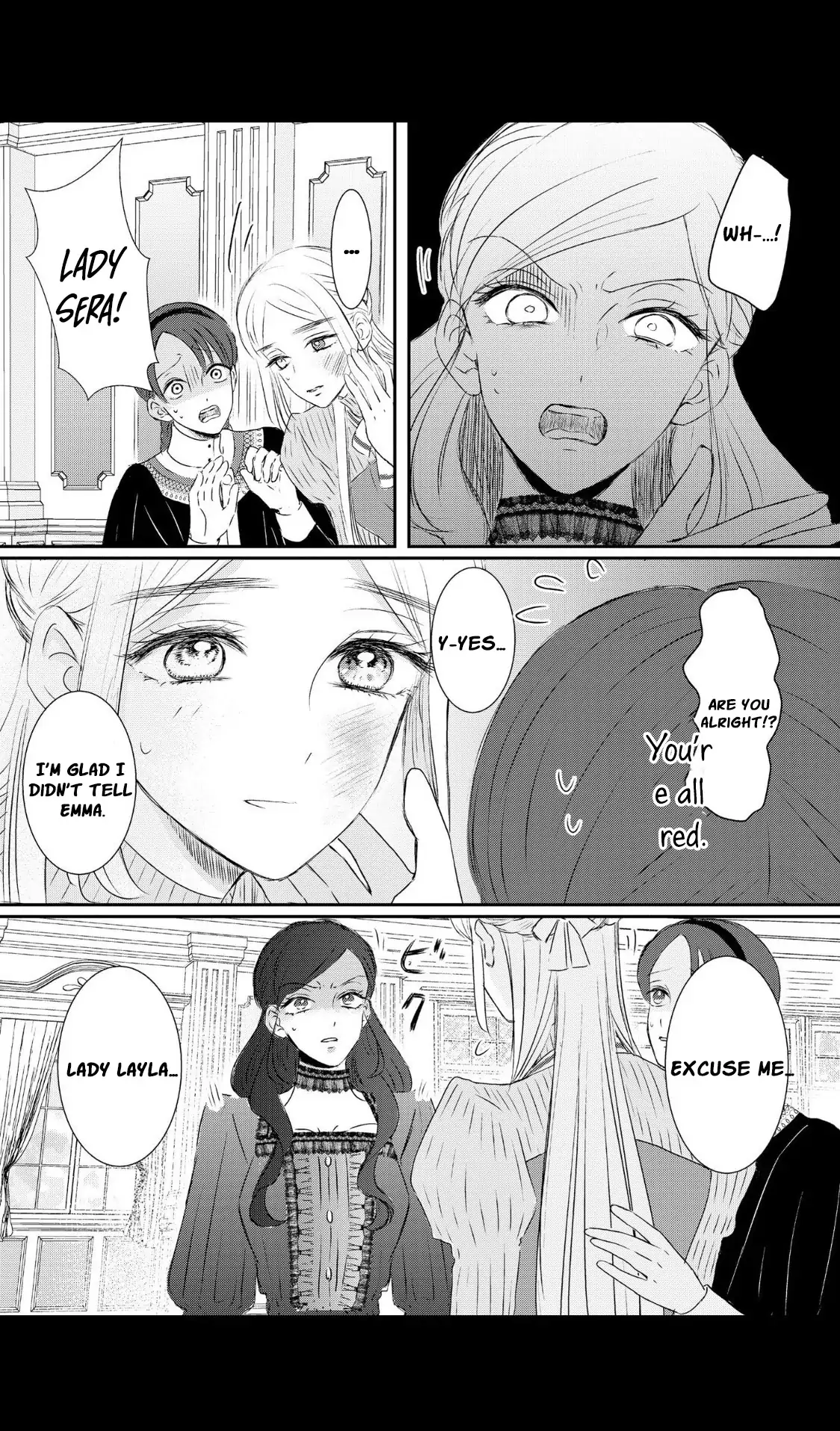 ‏hiding your eyes is such a shame you are incredibly beautiful Chapter 5 page 8 - 