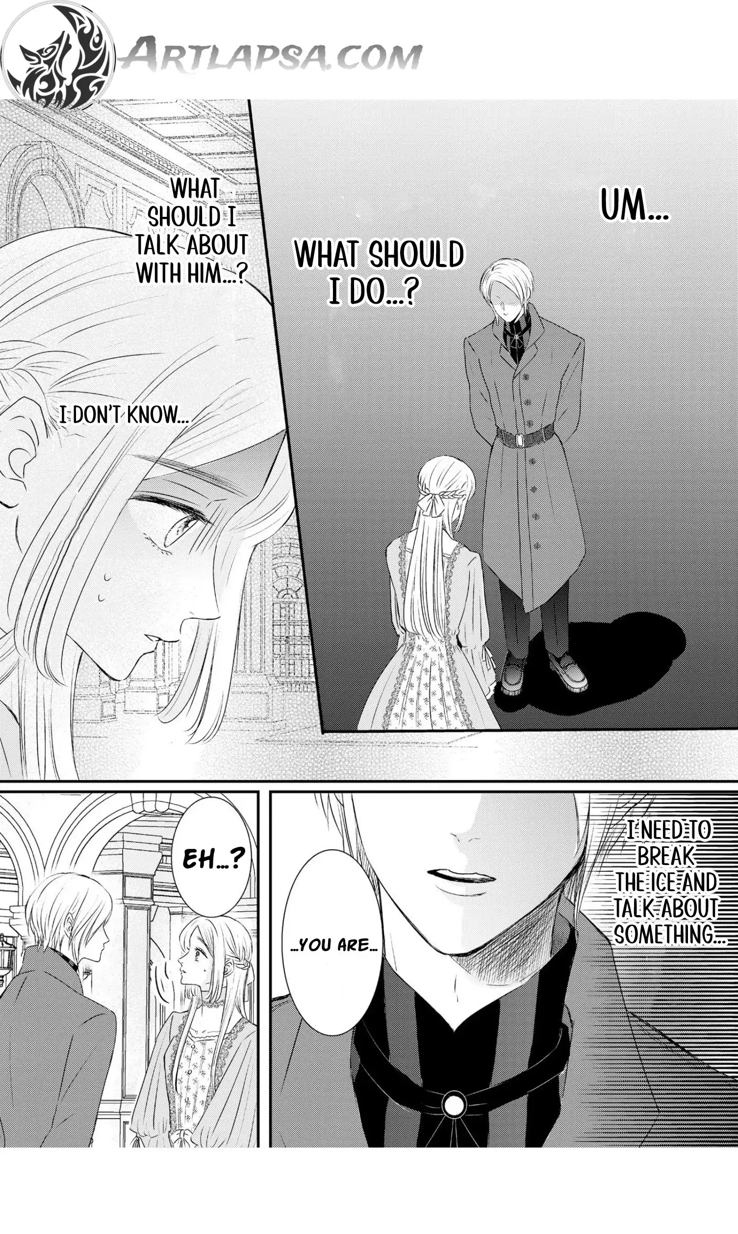 ‏hiding your eyes is such a shame you are incredibly beautiful Chapter 6 page 12 - 