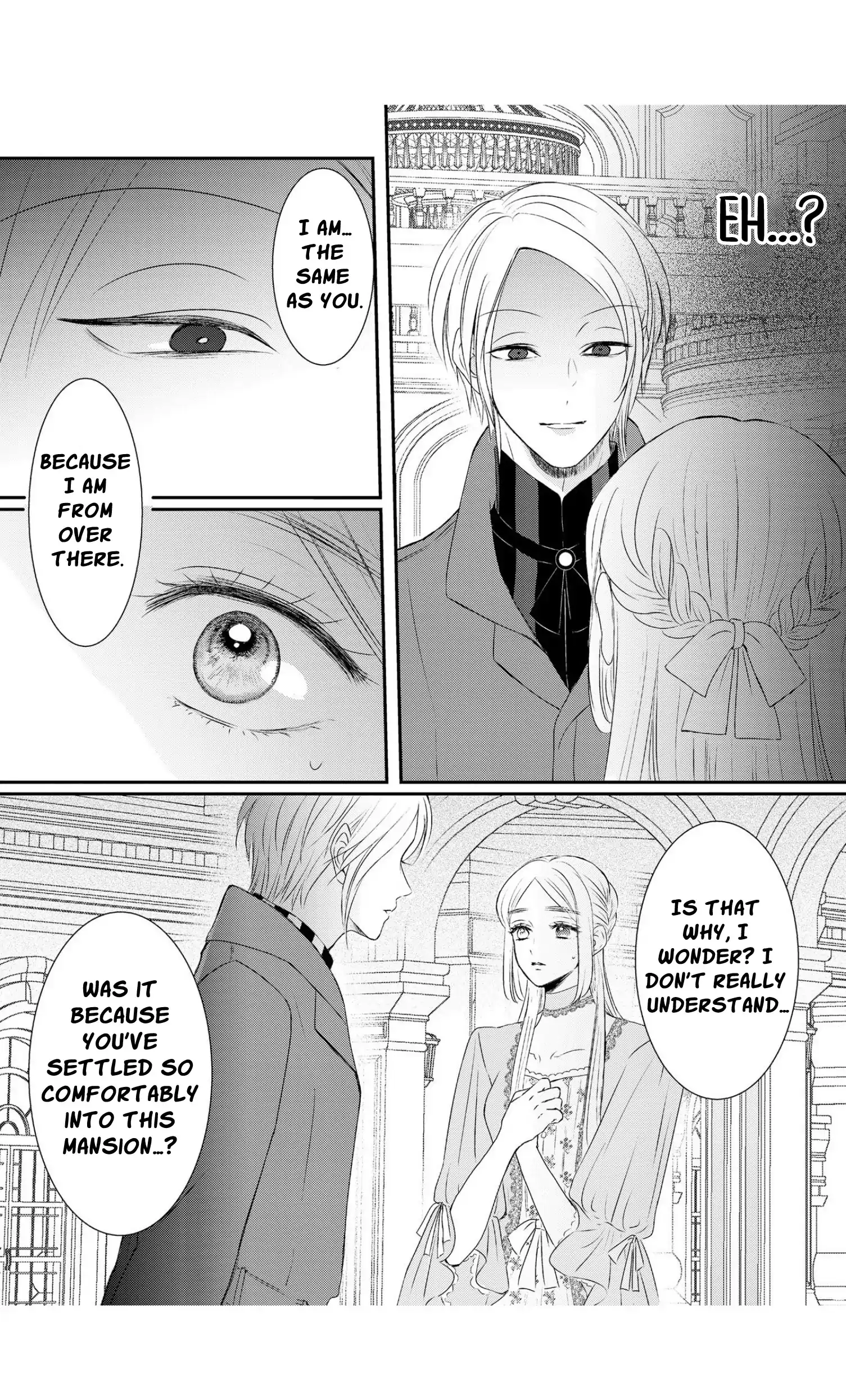 ‏hiding your eyes is such a shame you are incredibly beautiful Chapter 6 page 14 - 