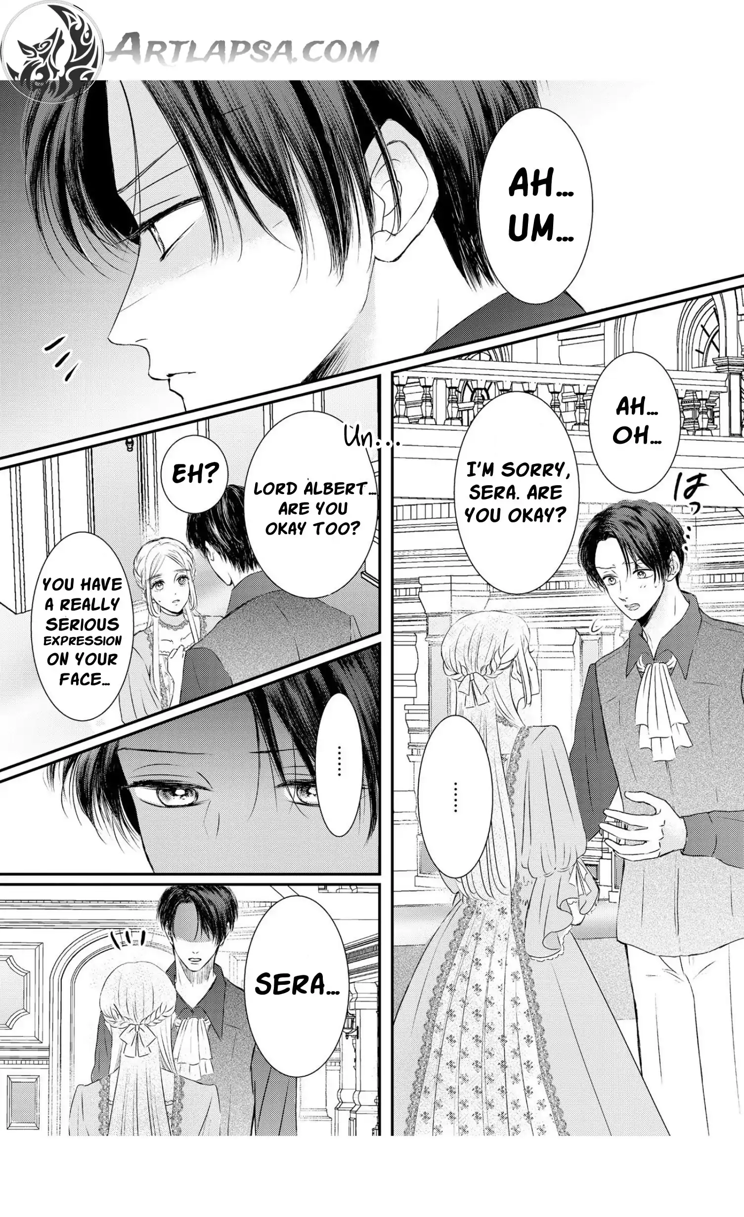 ‏hiding your eyes is such a shame you are incredibly beautiful Chapter 6 page 22 - 