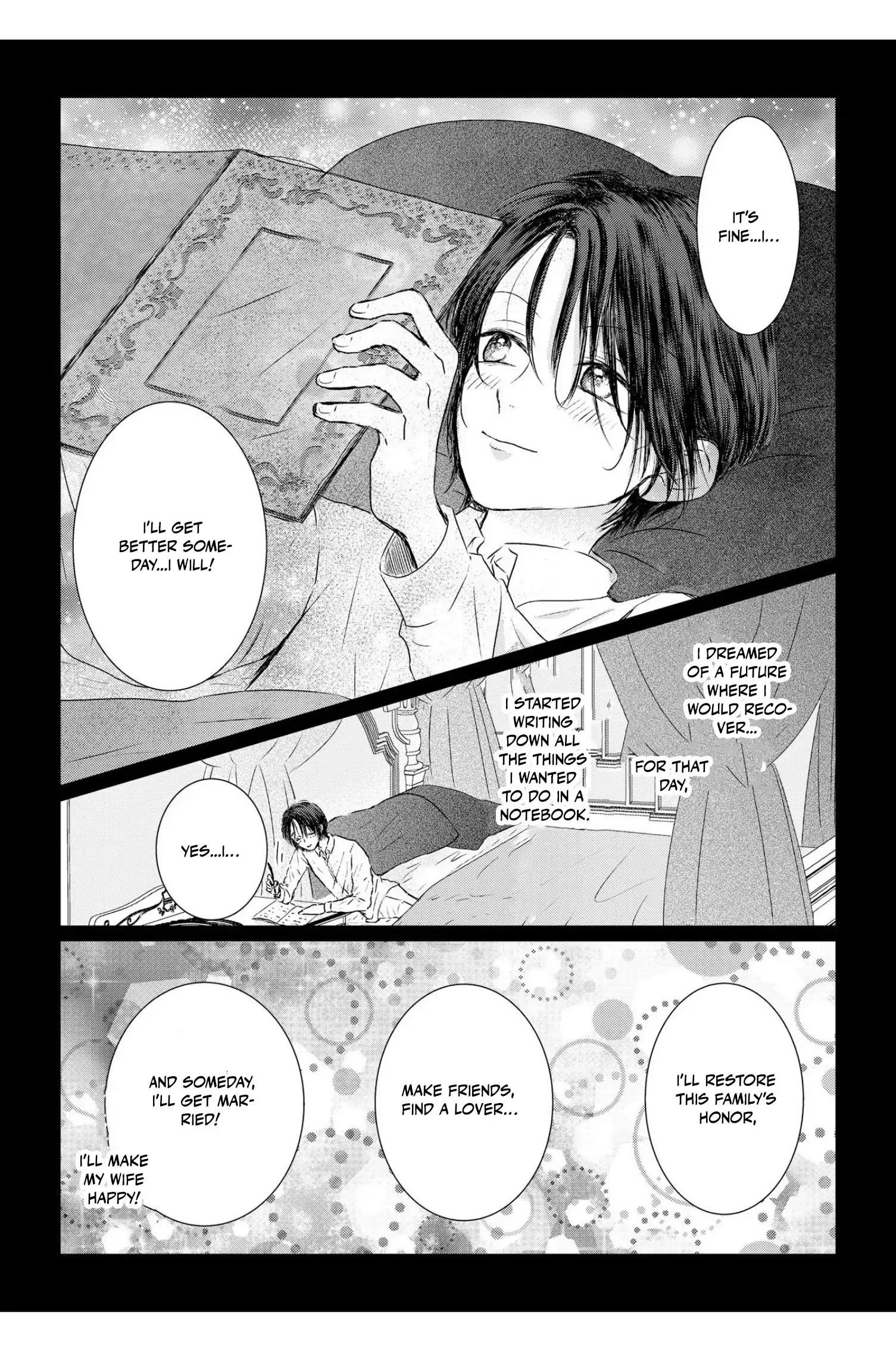 ‏hiding your eyes is such a shame you are incredibly beautiful Chapter 7 page 12 - 