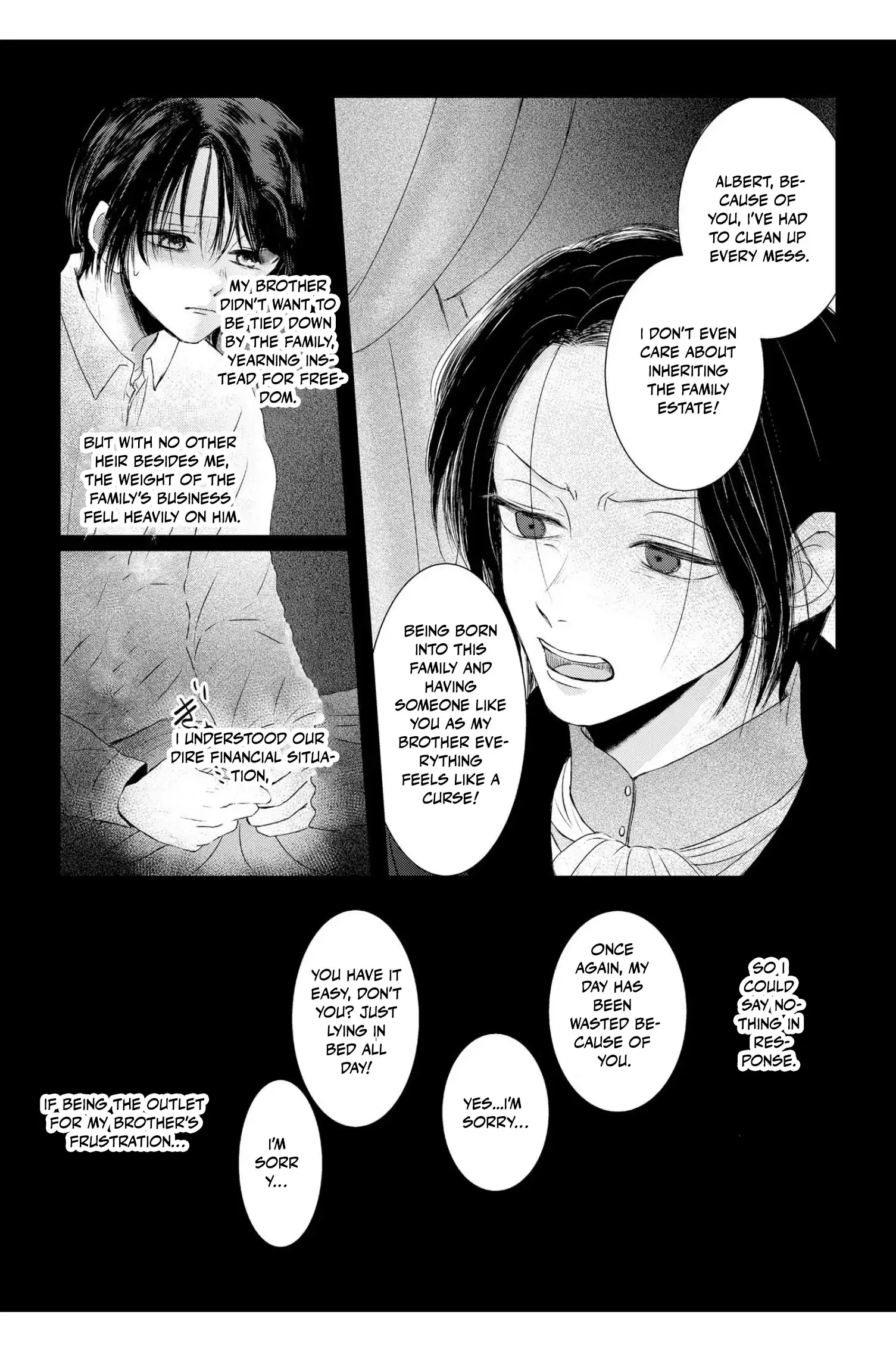 ‏hiding your eyes is such a shame you are incredibly beautiful Chapter 7 page 16 - 