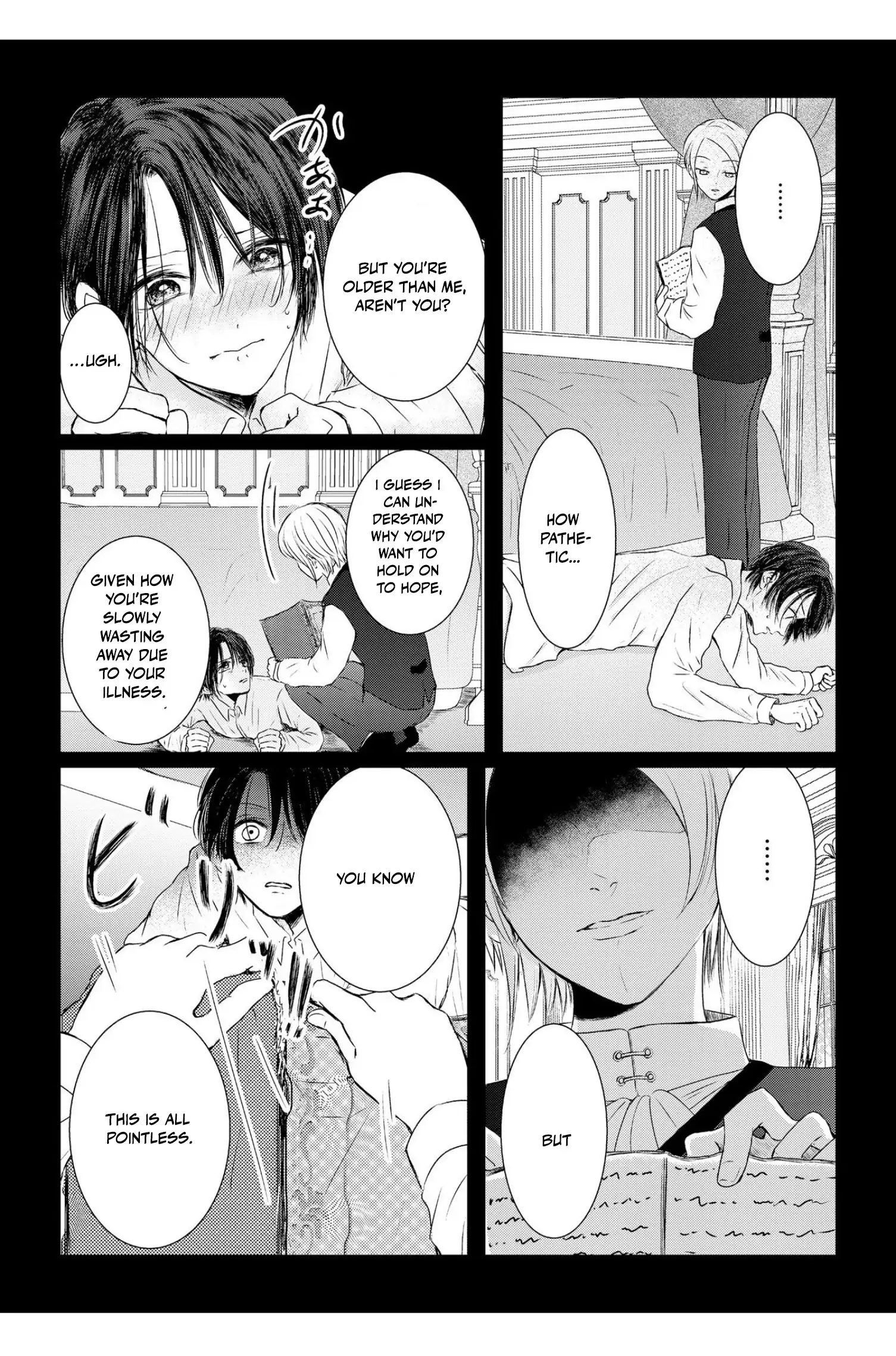 ‏hiding your eyes is such a shame you are incredibly beautiful Chapter 7 page 25 - 