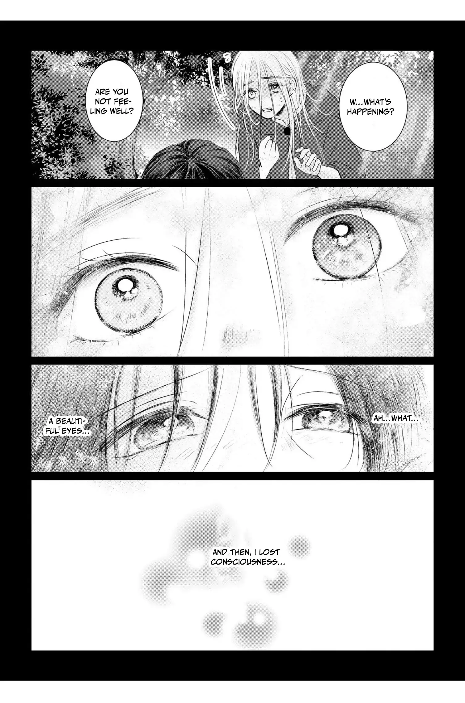 ‏hiding your eyes is such a shame you are incredibly beautiful Chapter 7 page 38 - 