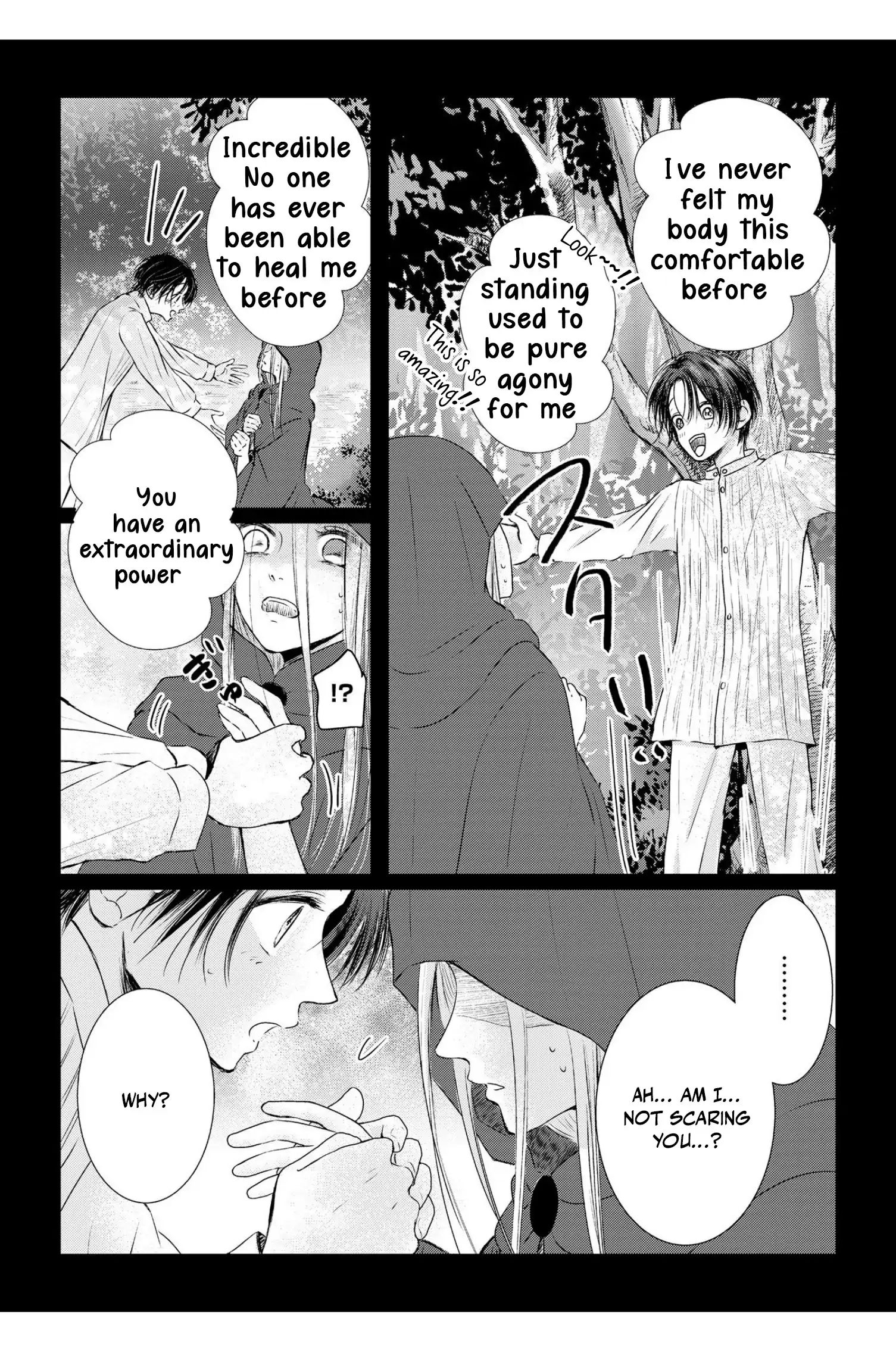‏hiding your eyes is such a shame you are incredibly beautiful Chapter 8 page 12 - 
