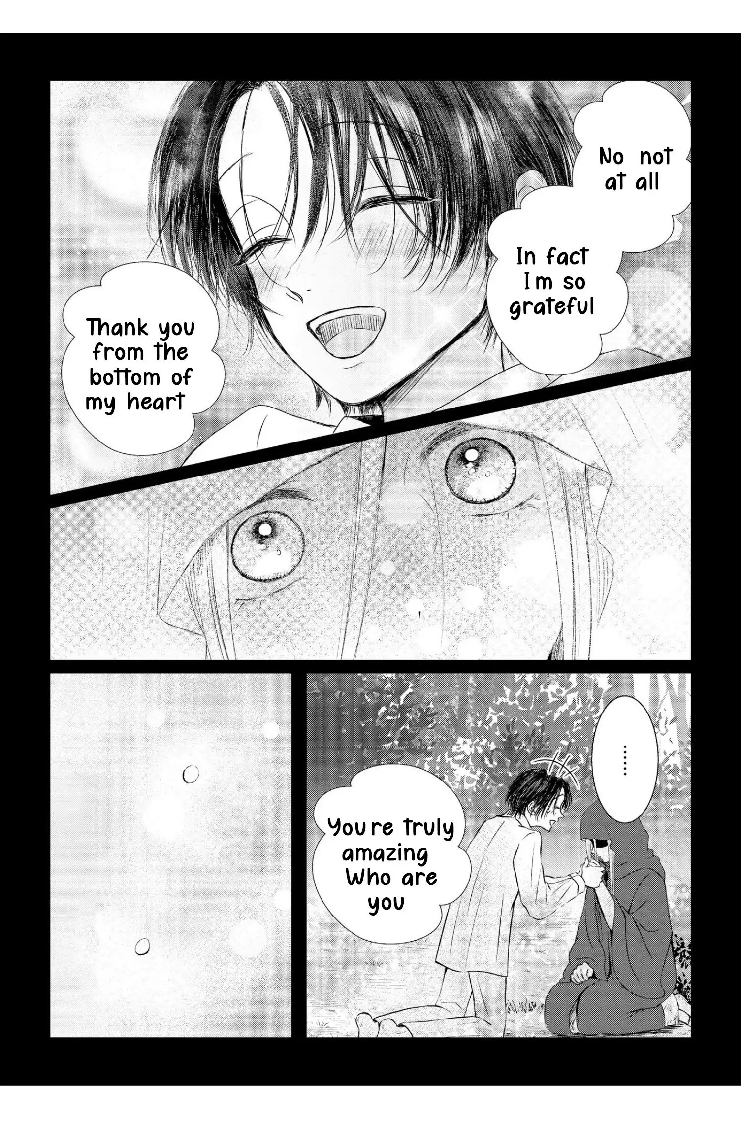 ‏hiding your eyes is such a shame you are incredibly beautiful Chapter 8 page 13 - 