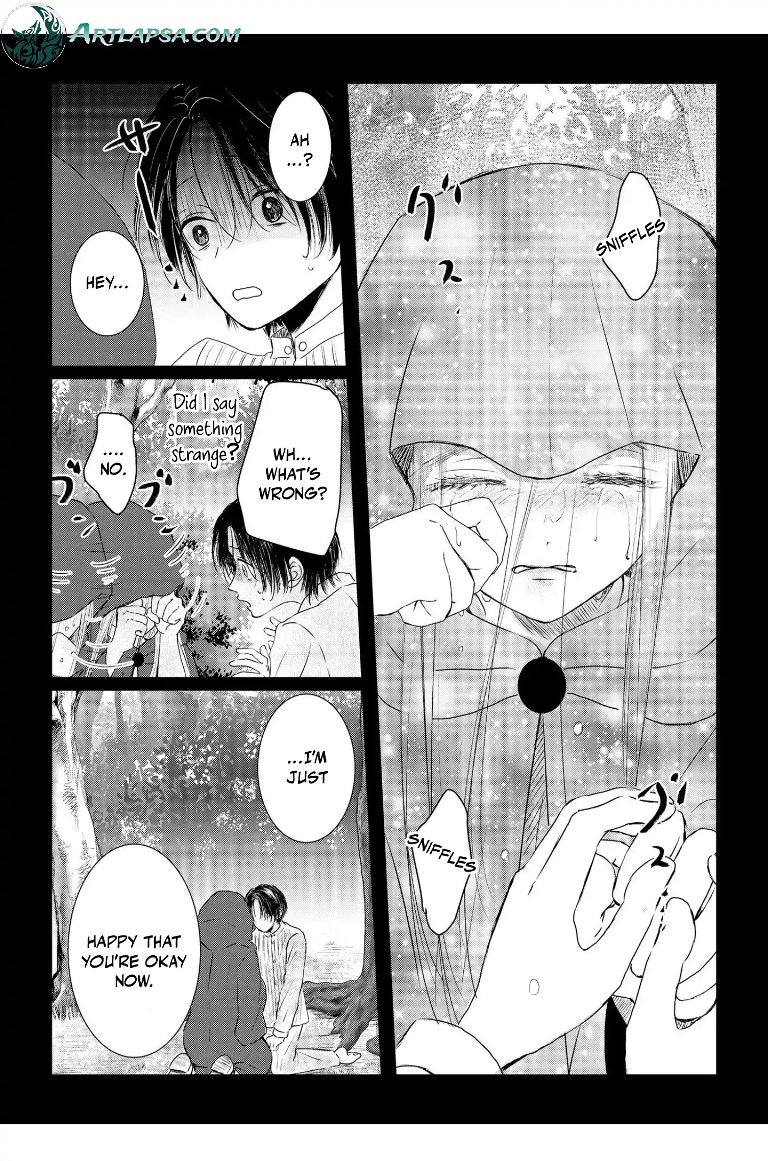 ‏hiding your eyes is such a shame you are incredibly beautiful Chapter 8 page 14 - 