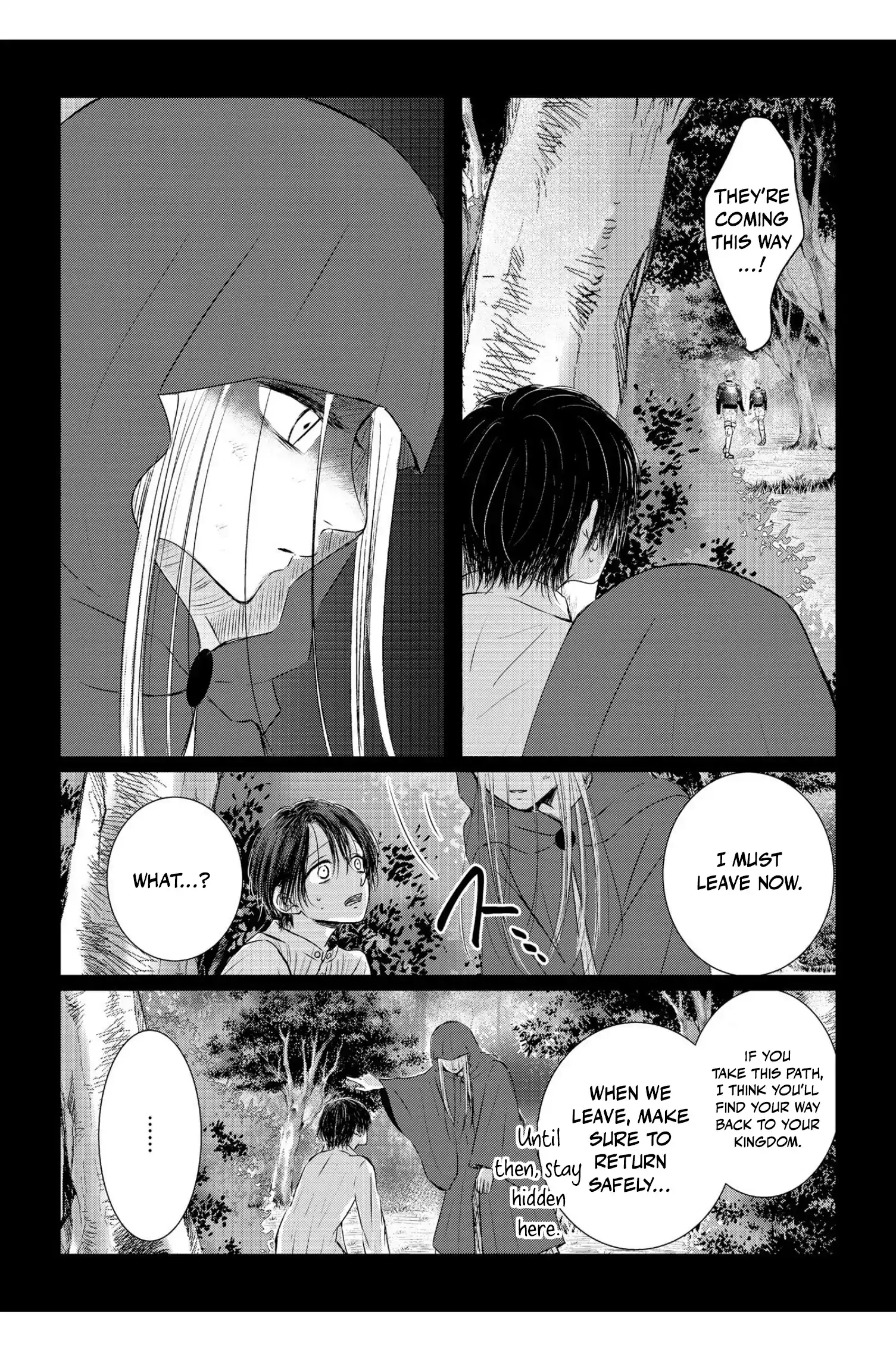 ‏hiding your eyes is such a shame you are incredibly beautiful Chapter 8 page 23 - 