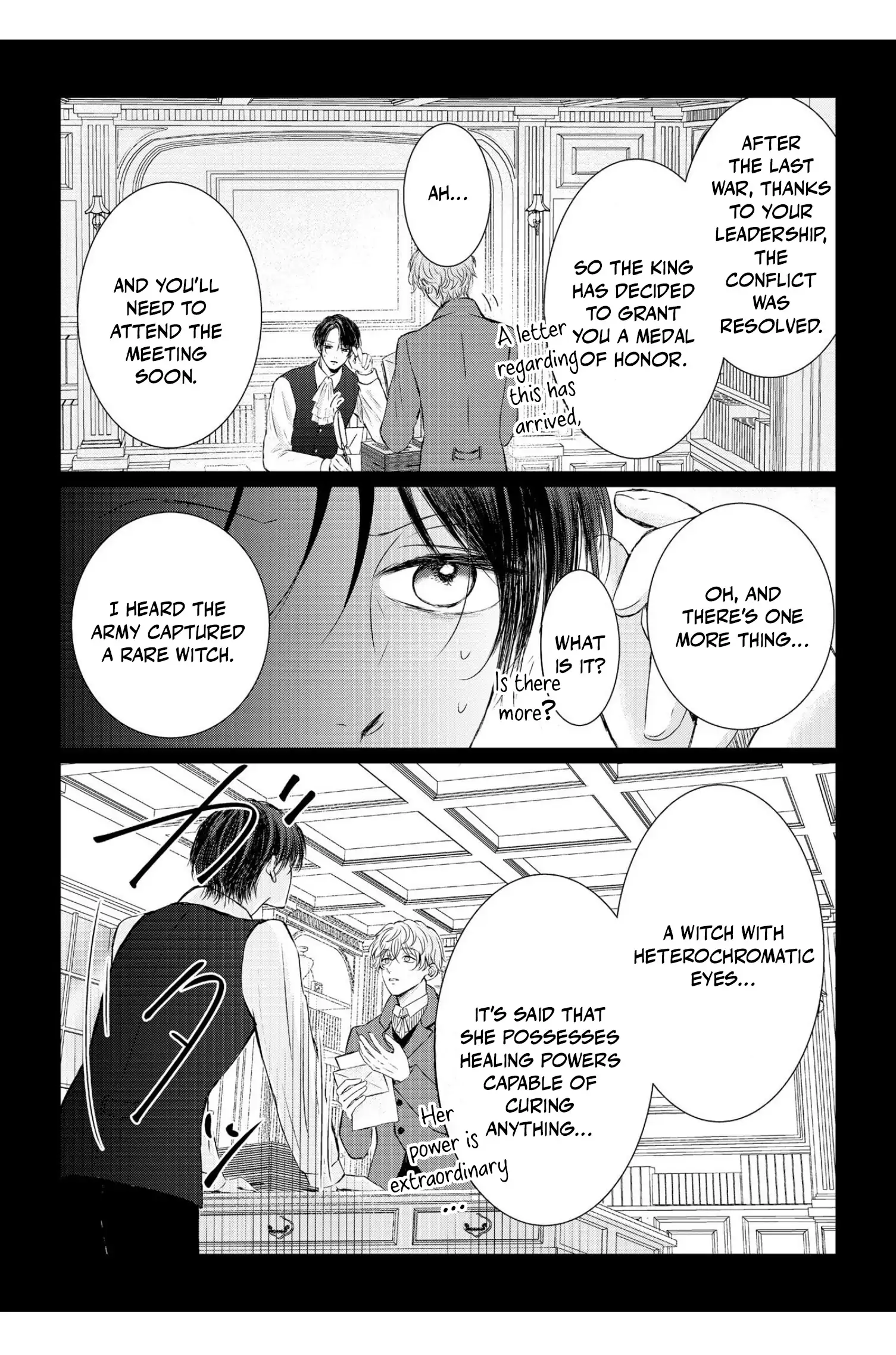 ‏hiding your eyes is such a shame you are incredibly beautiful Chapter 8 page 33 - 