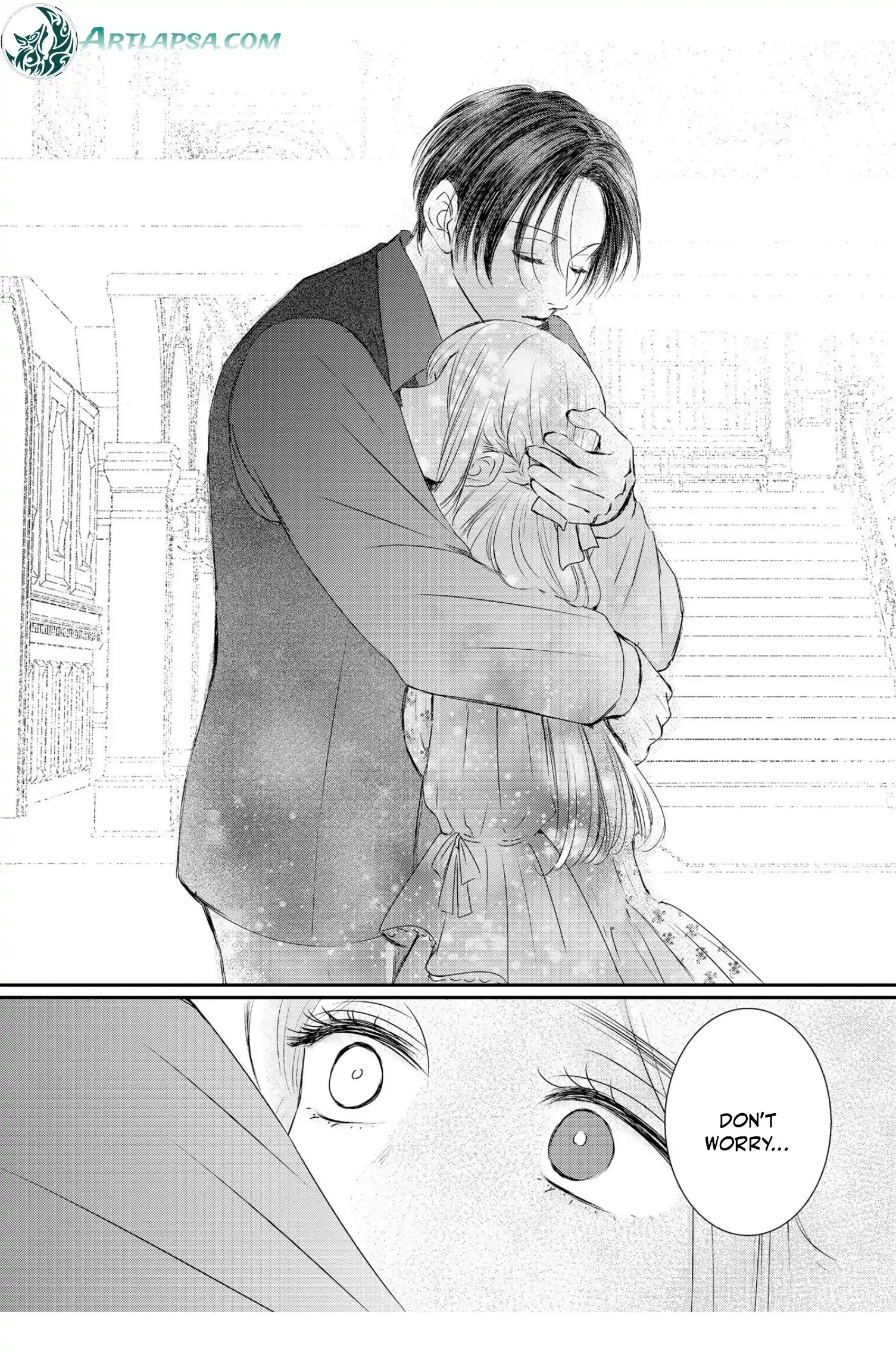 ‏hiding your eyes is such a shame you are incredibly beautiful Chapter 8 page 38 - 