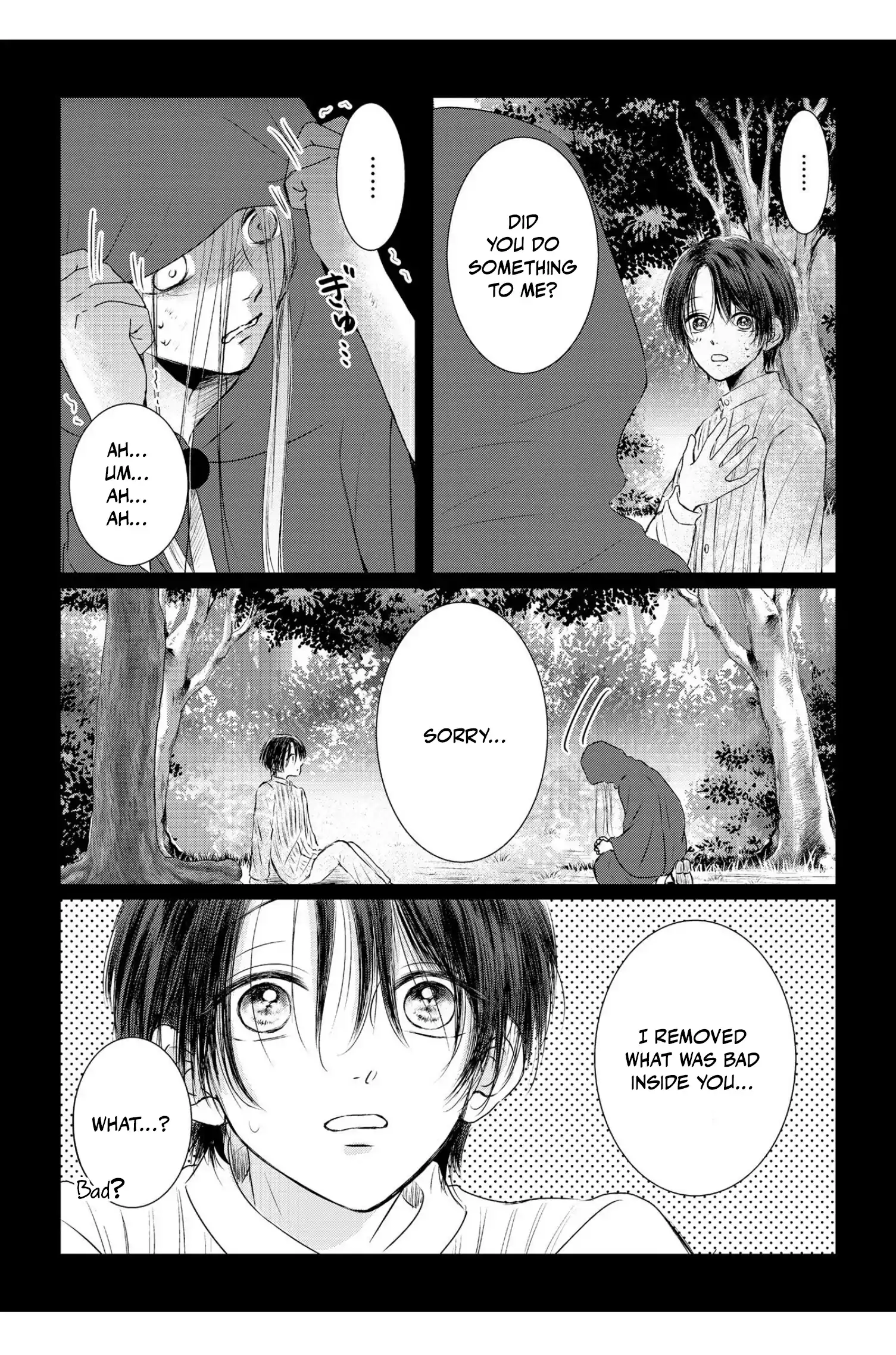 ‏hiding your eyes is such a shame you are incredibly beautiful Chapter 8 page 9 - 