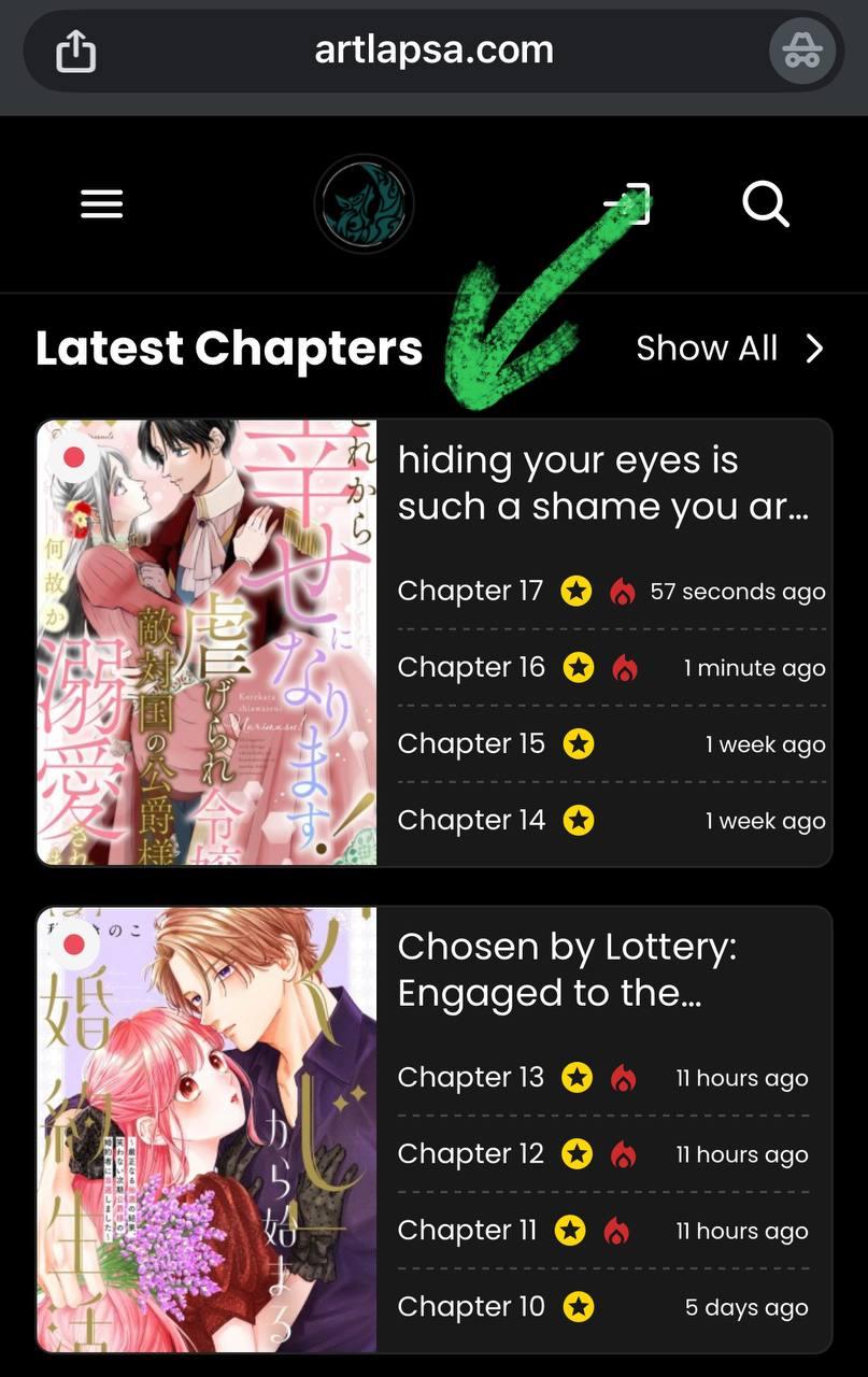 ‏hiding your eyes is such a shame you are incredibly beautiful Chapter 9 page 2 - 