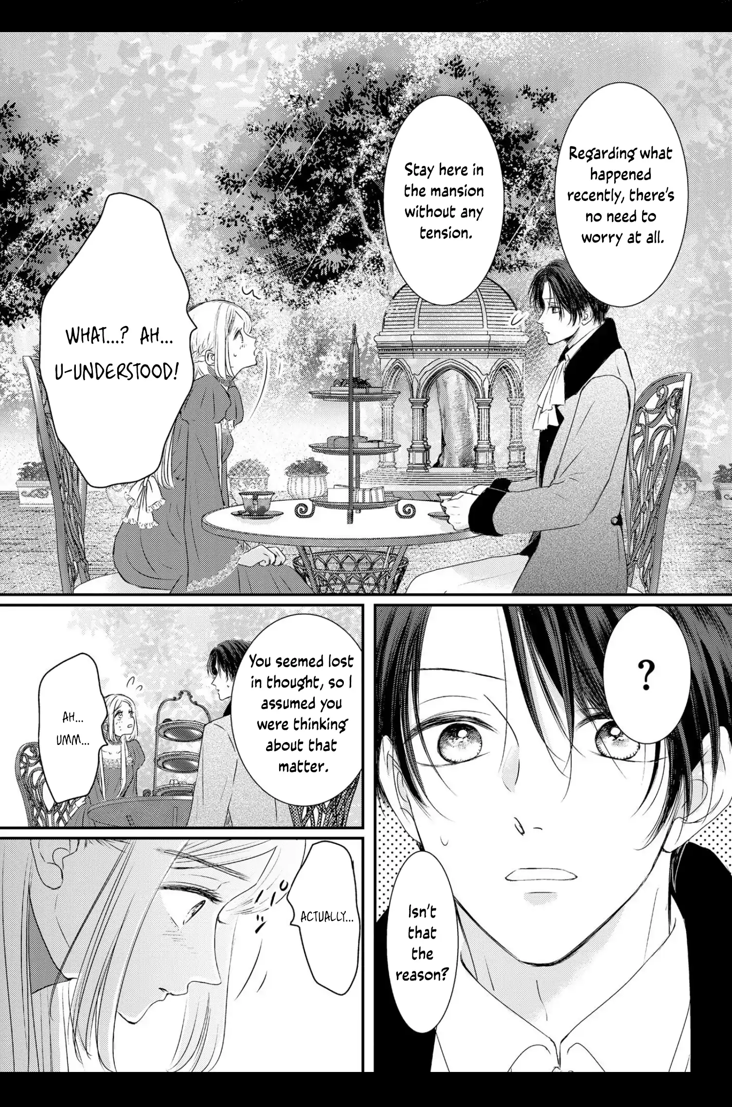 ‏hiding your eyes is such a shame you are incredibly beautiful Chapter 9 page 19 - 