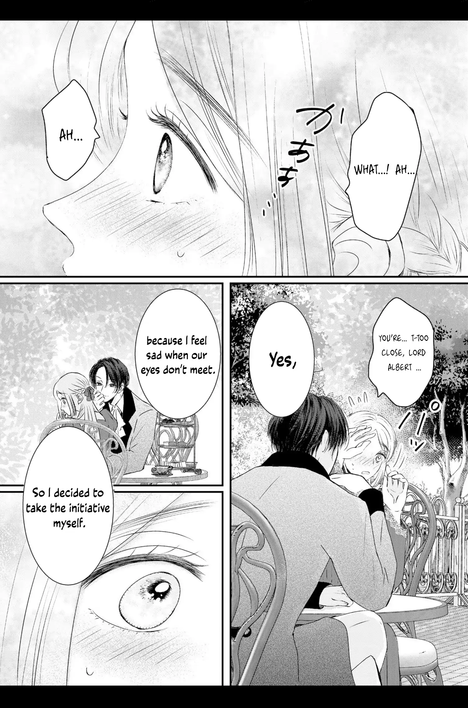 ‏hiding your eyes is such a shame you are incredibly beautiful Chapter 9 page 22 - 