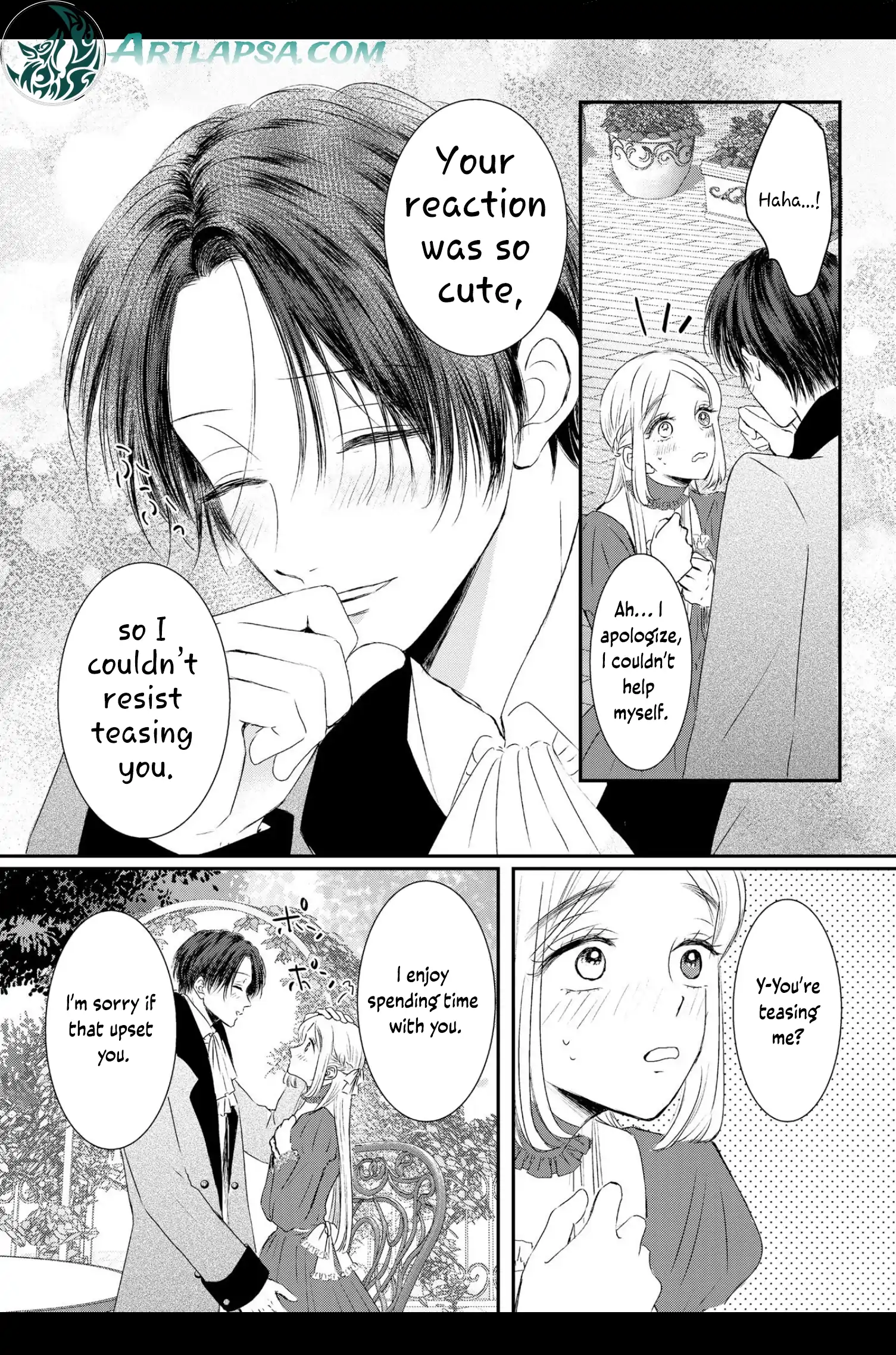 ‏hiding your eyes is such a shame you are incredibly beautiful Chapter 9 page 25 - 