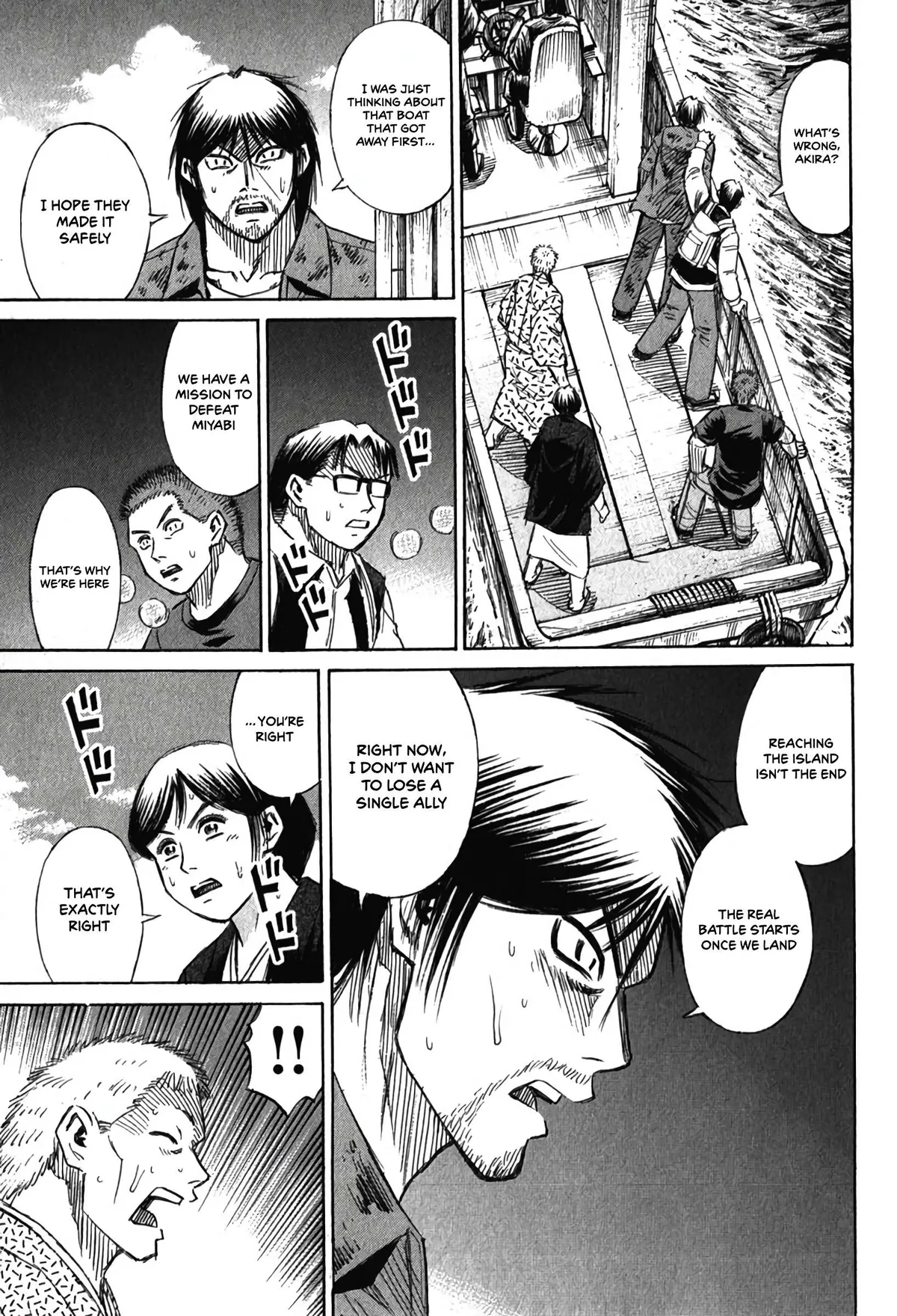 Higanjima - Last 47 Days Chapter 132 page 15 - 