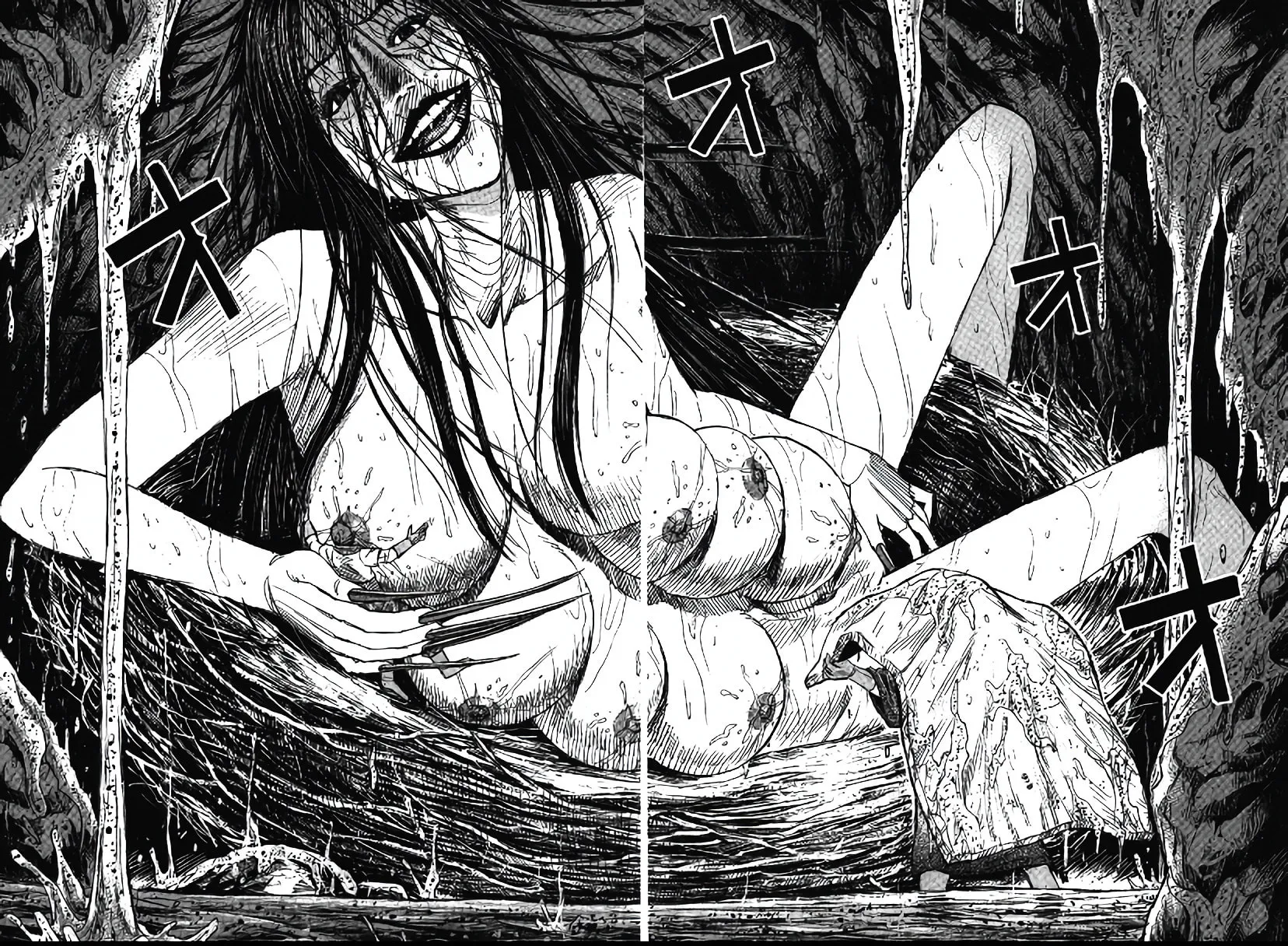 Higanjima - Saigo no 47 Hiai Chapter 100 page 35 - 