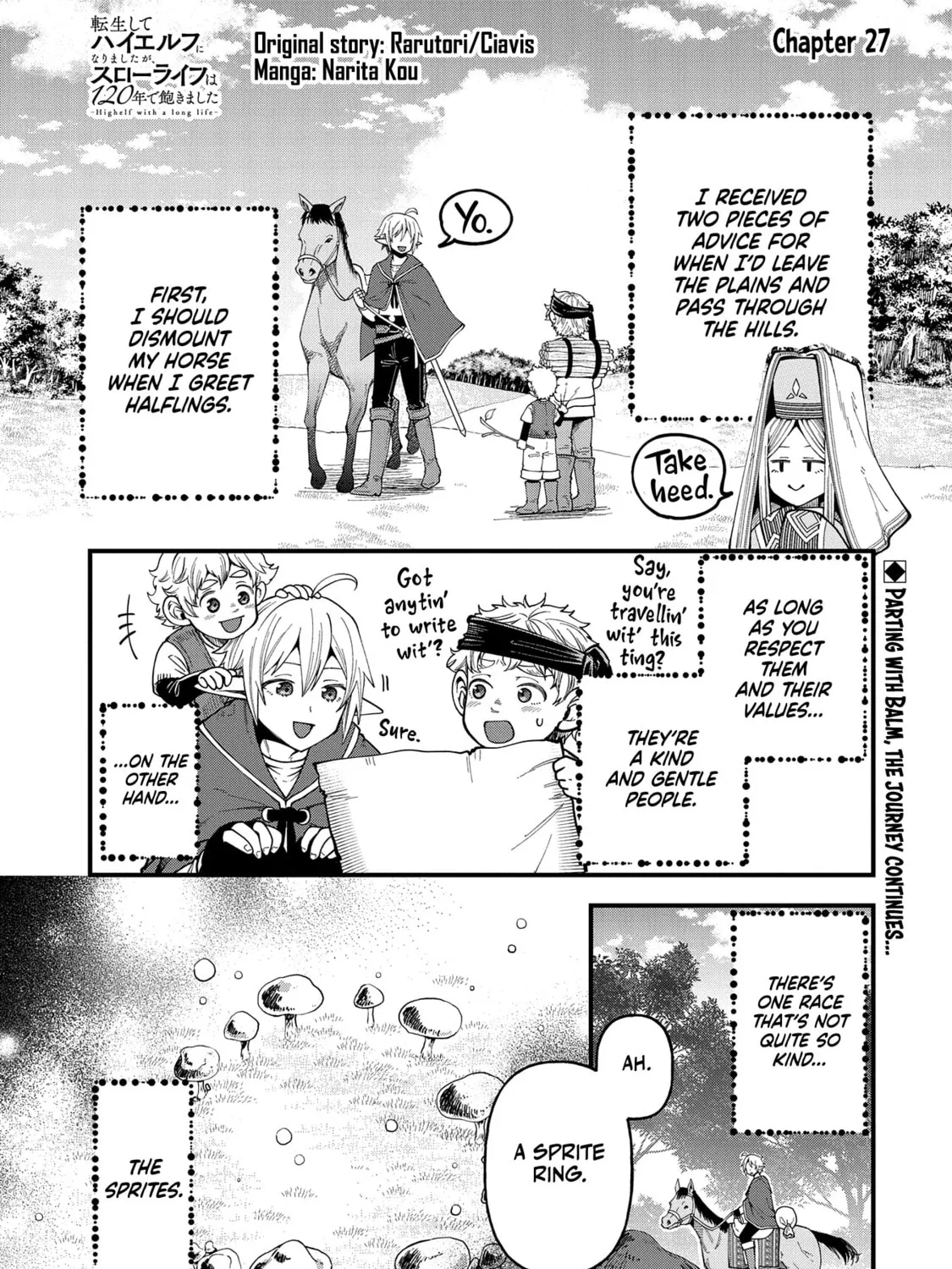 High Elf with a Long Life Chapter 27 page 2 - 