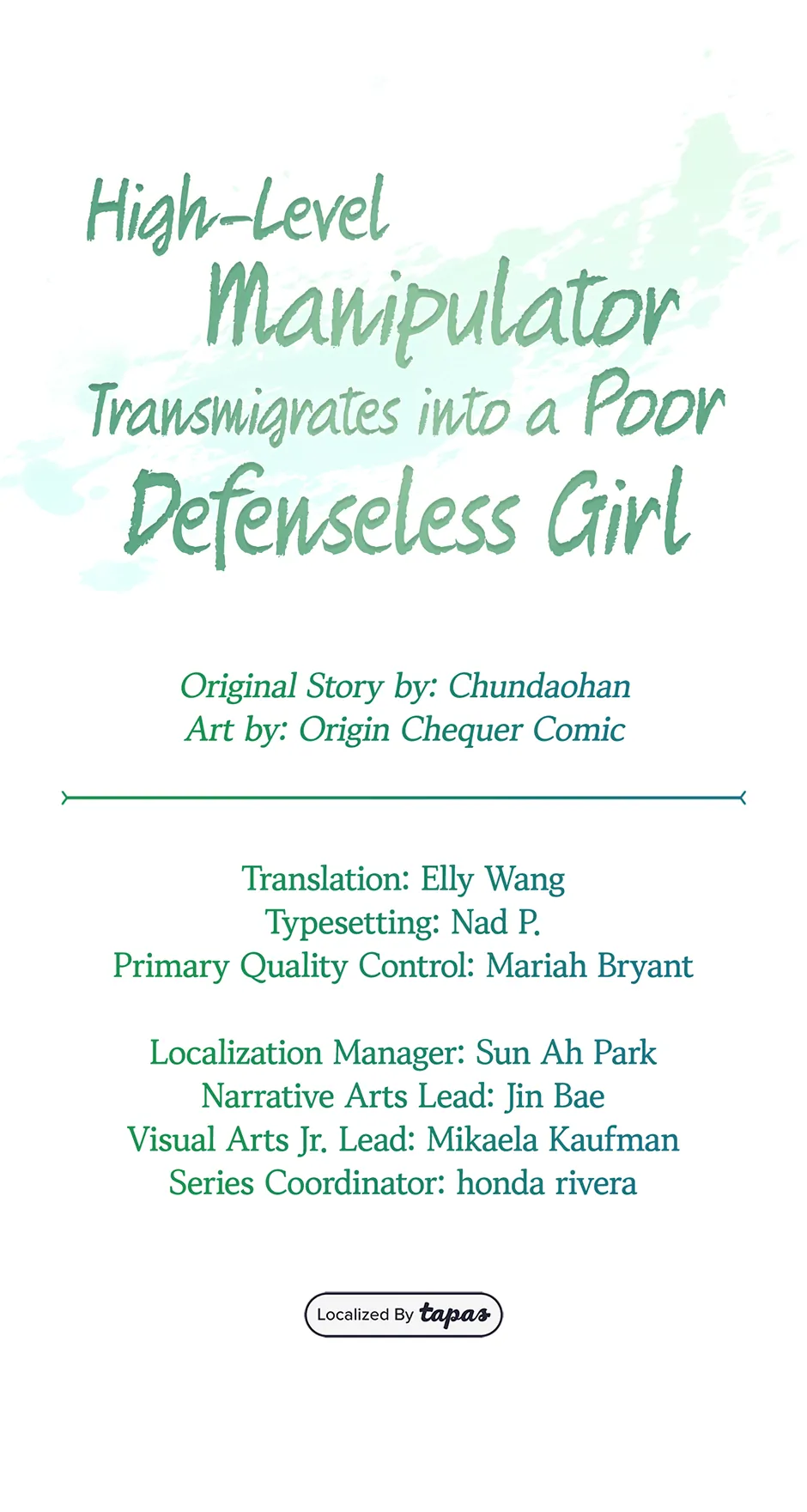 High-Level Manipulator Transmigrates into a Poor Defenseless Girl Chapter 1 page 3 - 