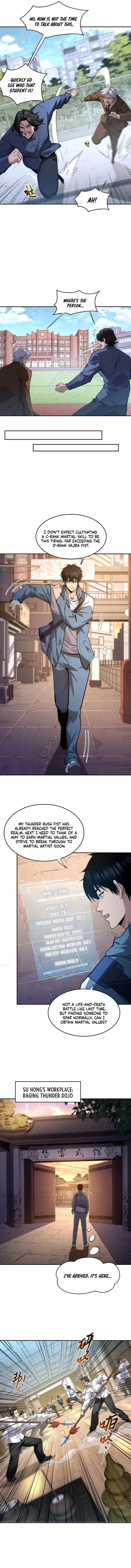 High Martial Arts: Sweeping Through Three Thousand Emperors with One Hand! Chapter 3 page 6 - 