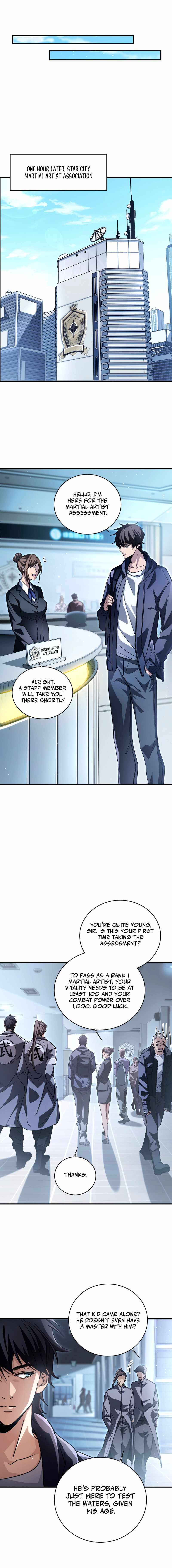 High Martial Arts: Sweeping Through Three Thousand Emperors with One Hand! Chapter 8 page 8 - 