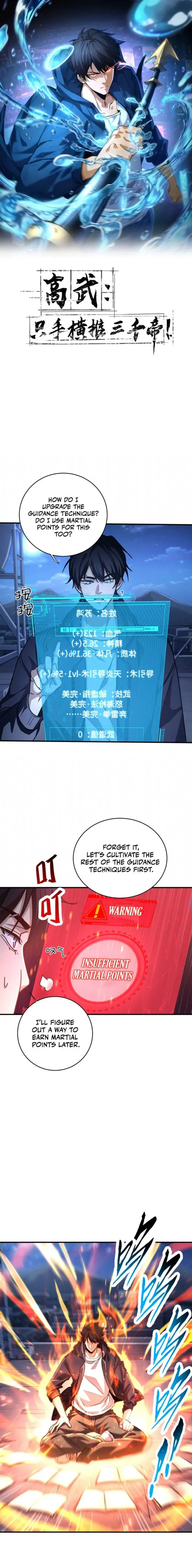 High Martiality: With One Hand, I Single-Handedly Repel Three Thousand Emperors! Chapter 10 page 1 - 