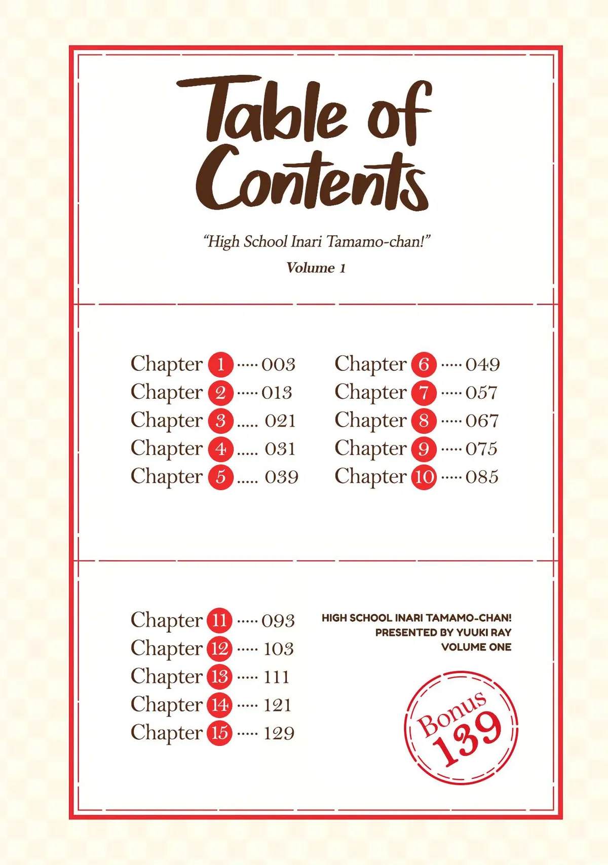 High School Inari Tamamo-chan! Chapter 1 page 3 - 