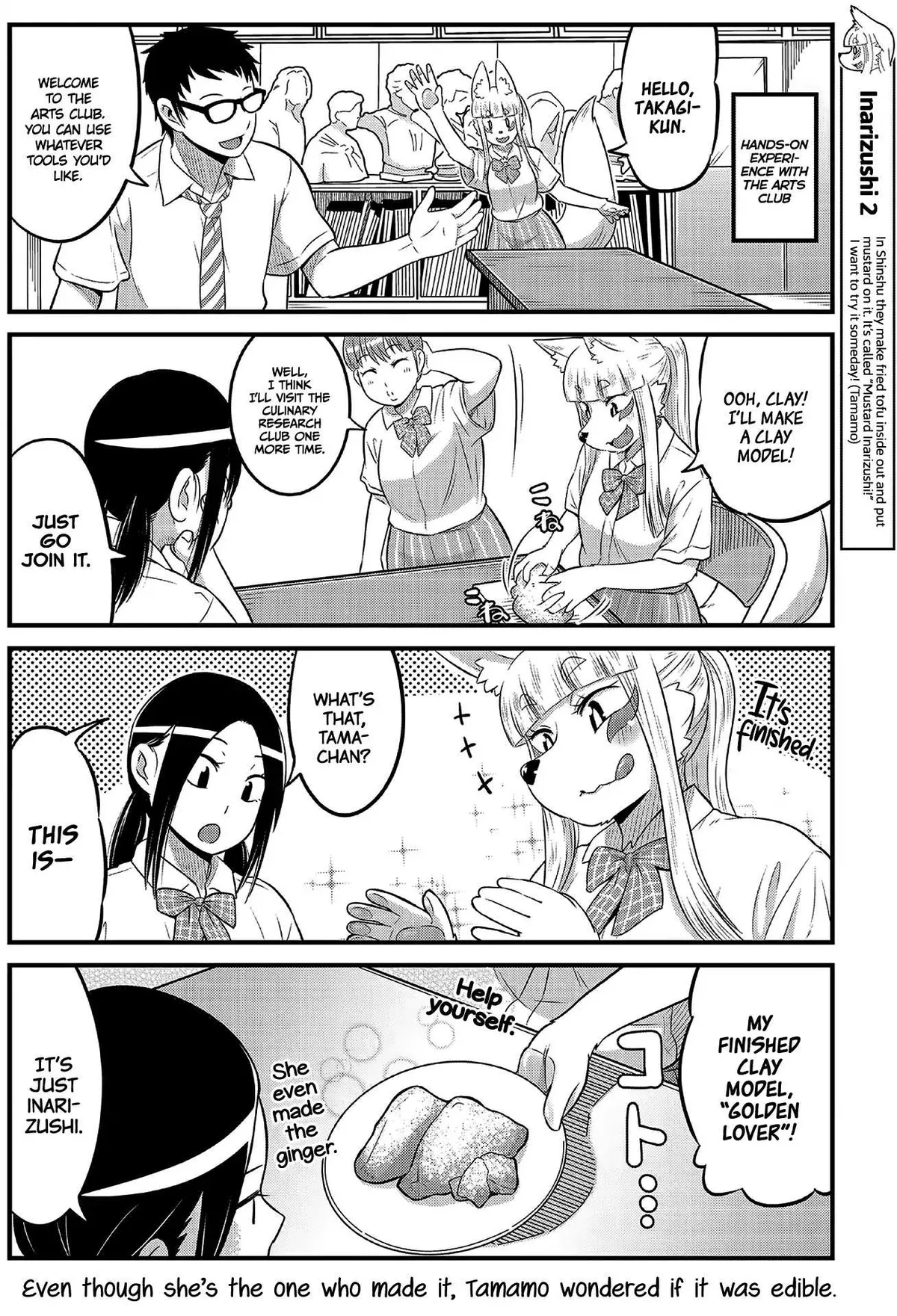 High School Inari Tamamo-chan! Chapter 13 page 6 - 