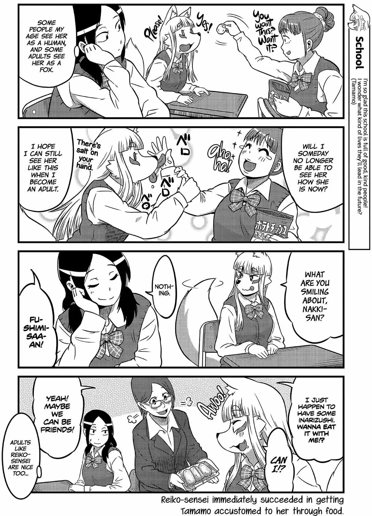 High School Inari Tamamo-chan! Chapter 3 page 8 - 