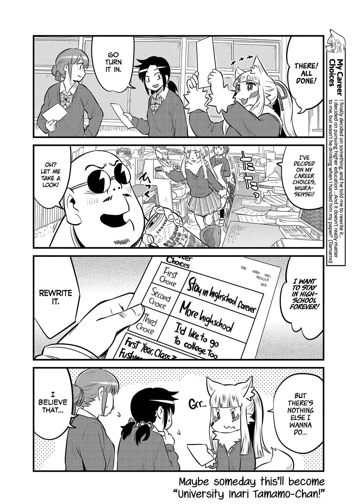 High School Inari Tamamo-chan! Chapter 60 page 8 - 