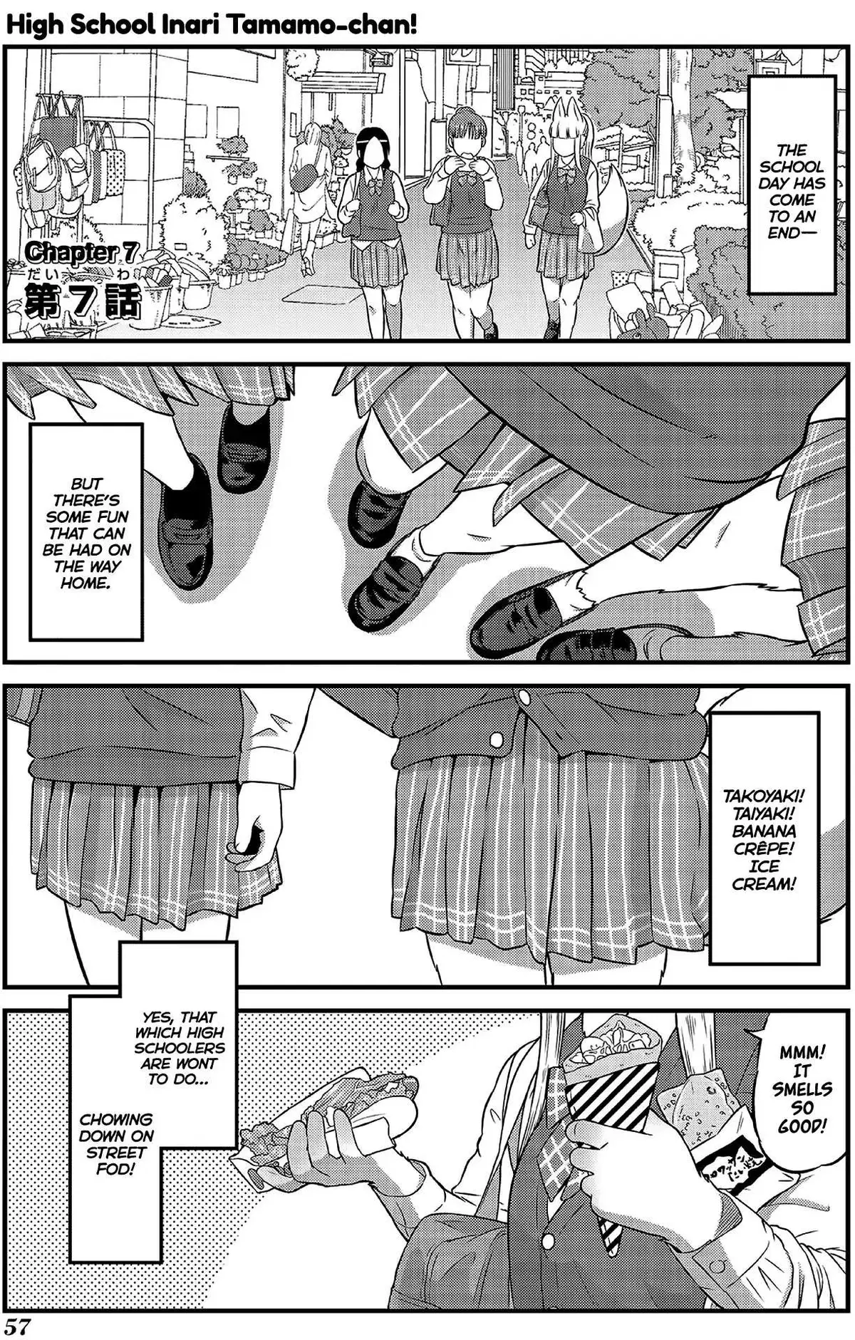 High School Inari Tamamo-chan! Chapter 7 page 1 - 
