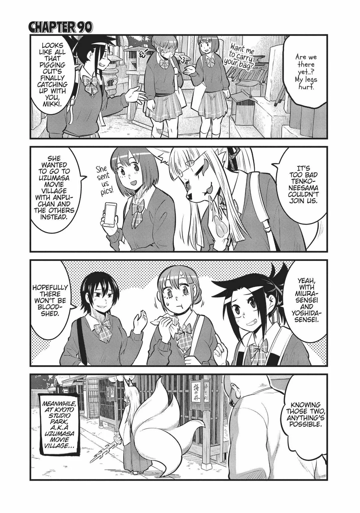 High School Inari Tamamo-chan! Chapter 90 page 2 - 
