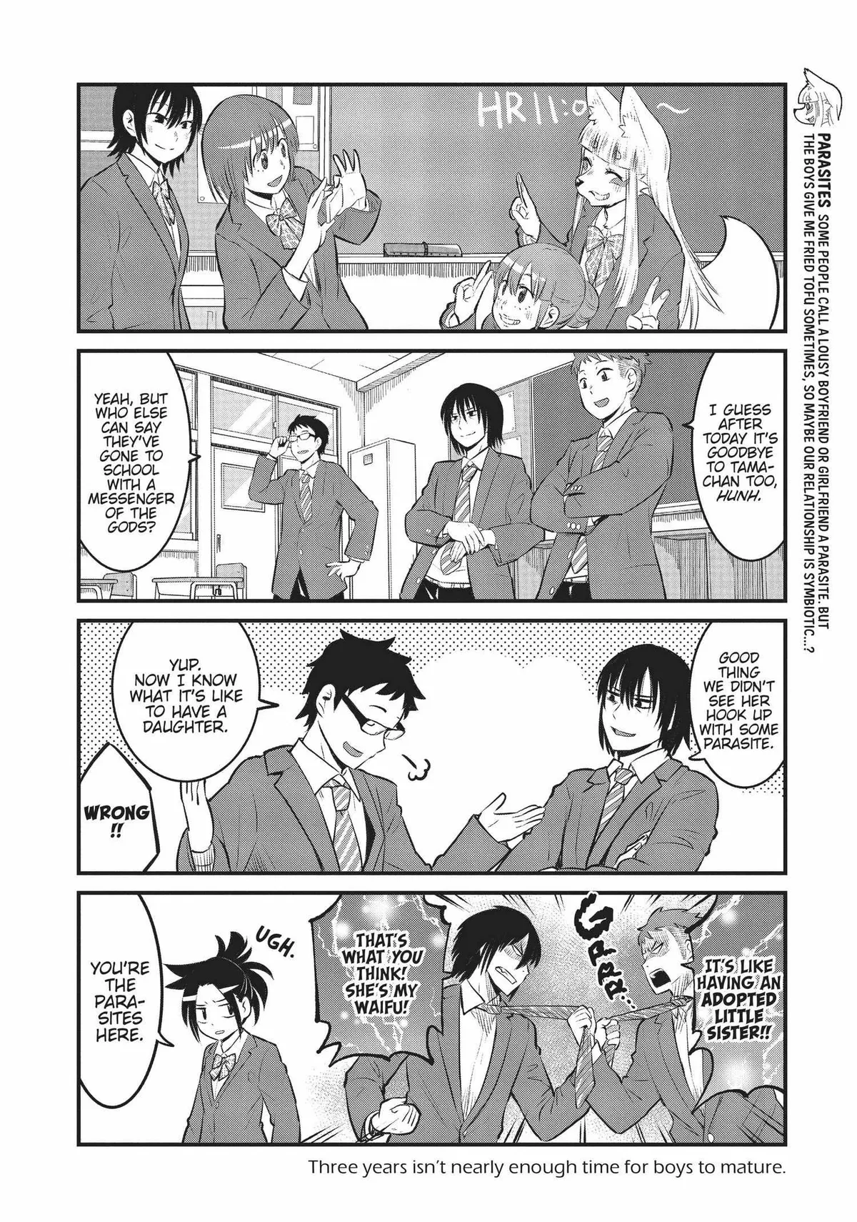 High School Inari Tamamo-chan! Chapter 93 page 5 - 