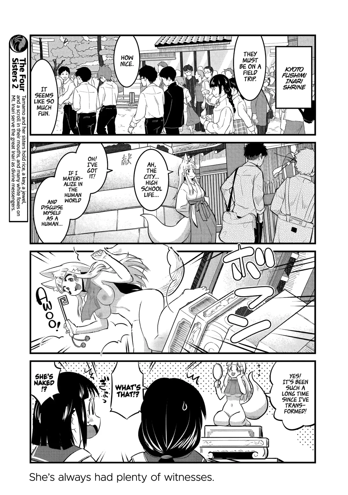 High School Inari Tamamo-chan! Chapter 96.5 page 5 - 