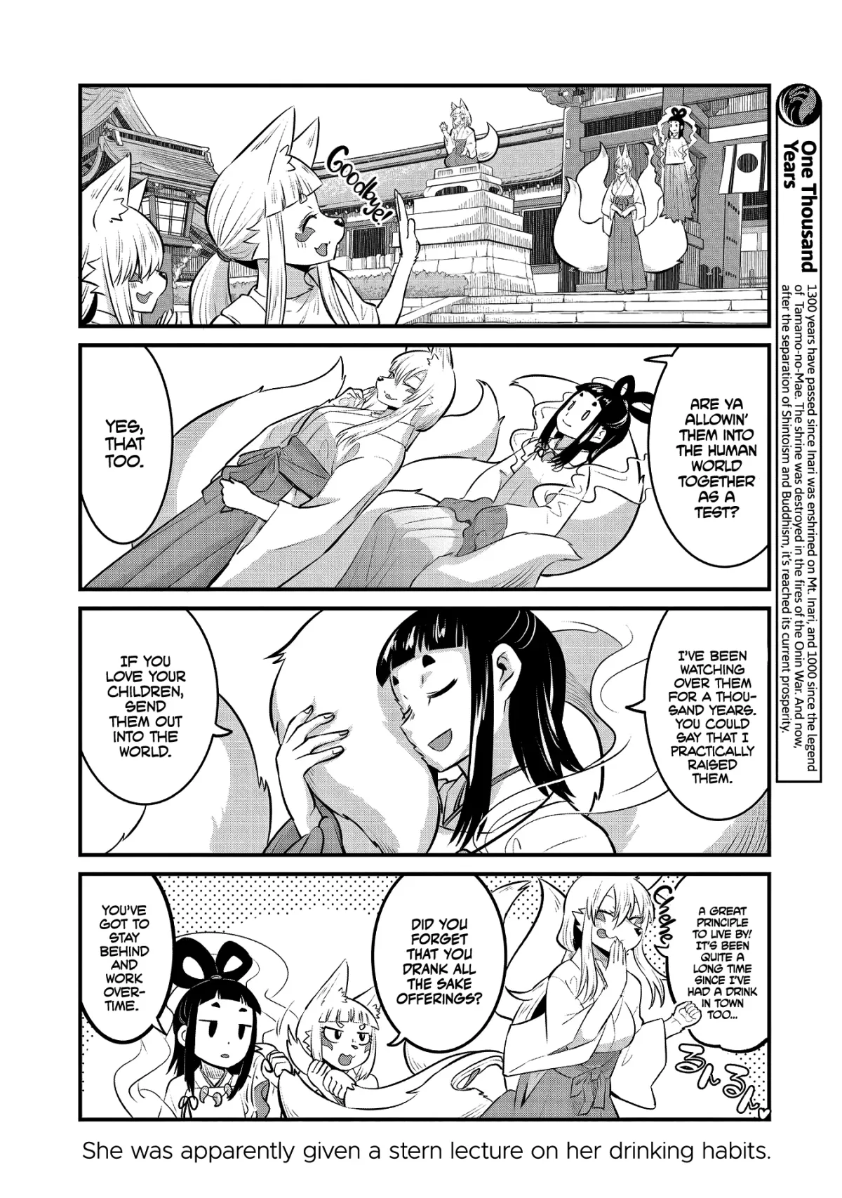 High School Inari Tamamo-chan! Chapter 96.5 page 8 - 